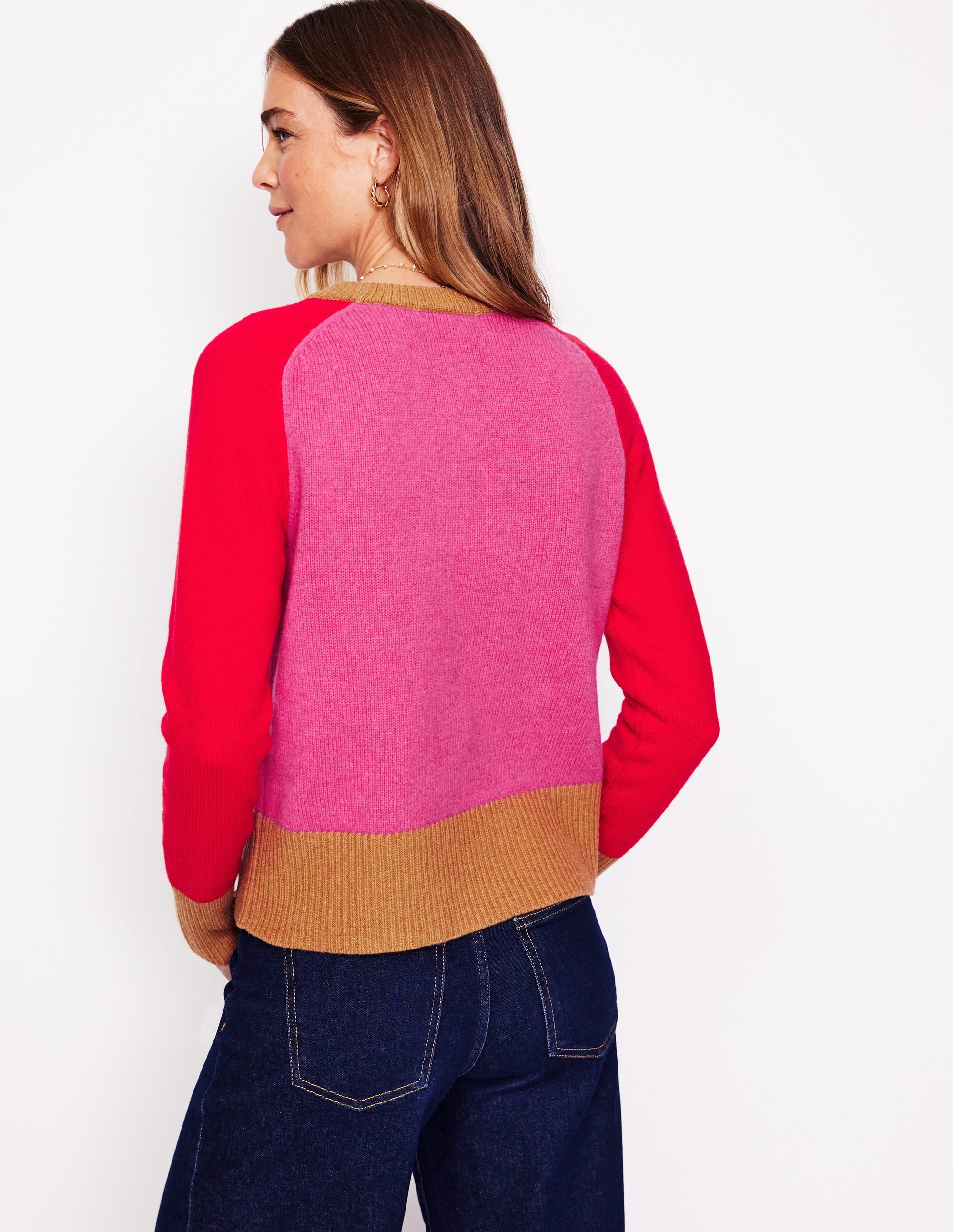  Olivia Merino Jumper-Party Pink、mySite、ashleygrahame