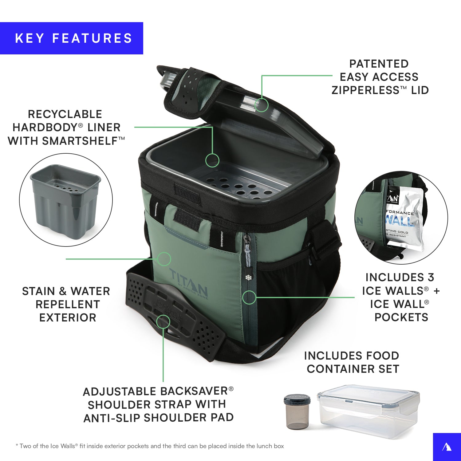 Fridge Cold Zipperless™ Lunch Box、mySite、noshort