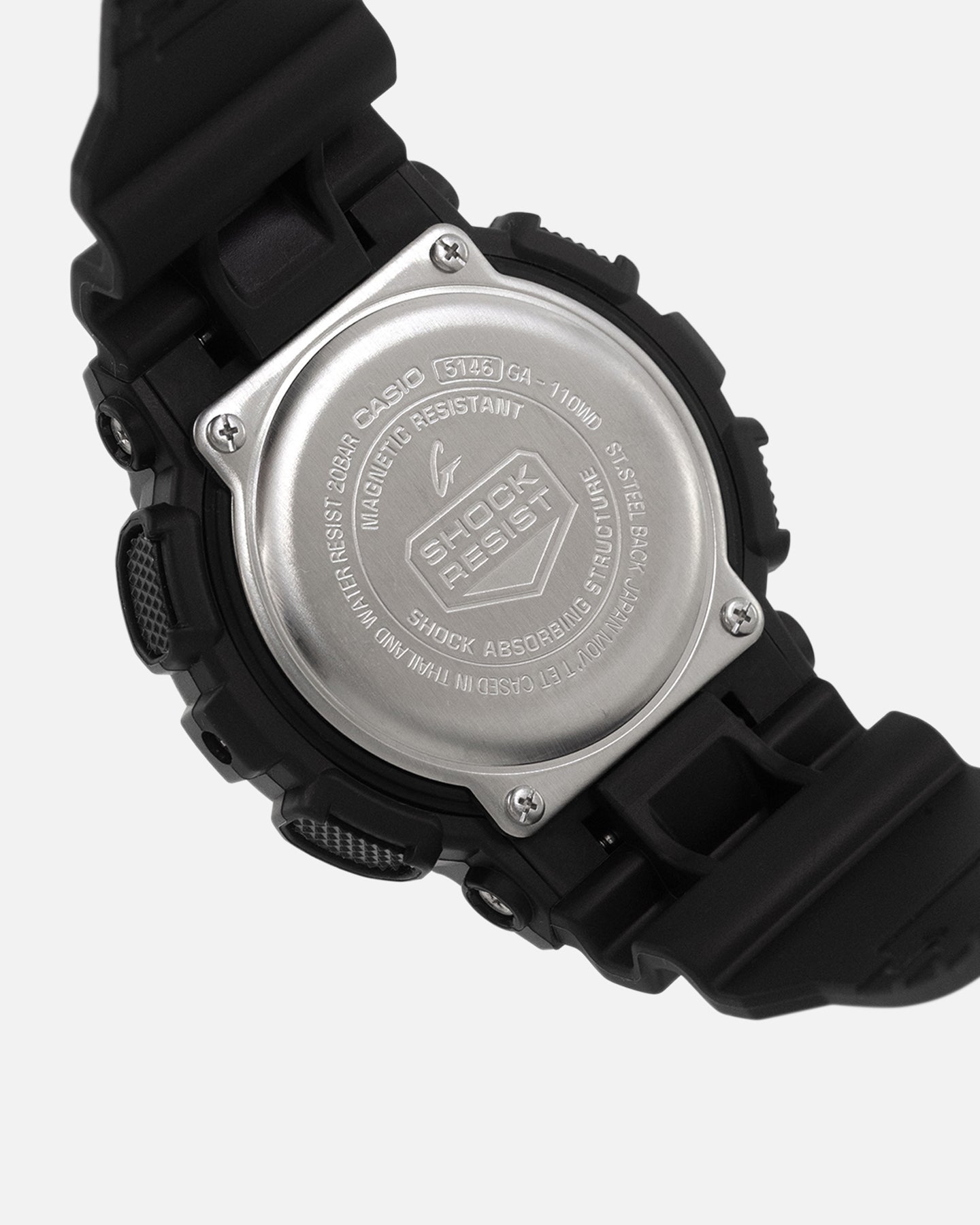 G Shock GA-110WD-1ADR Watch Black、mySite、zt4zffjzw