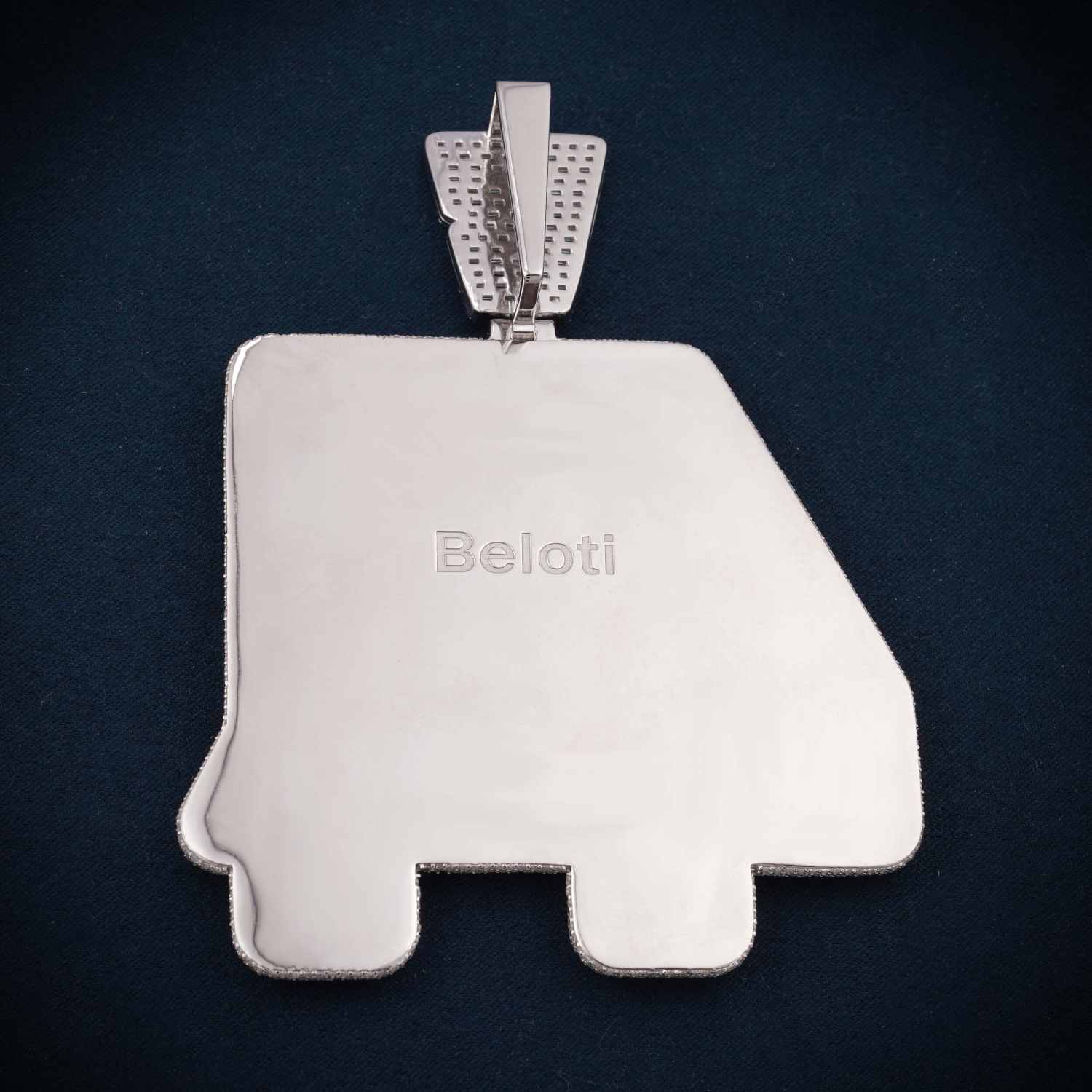 44 Custom Moissanite Pendant 14K Gold、mySite、hinf8tx79