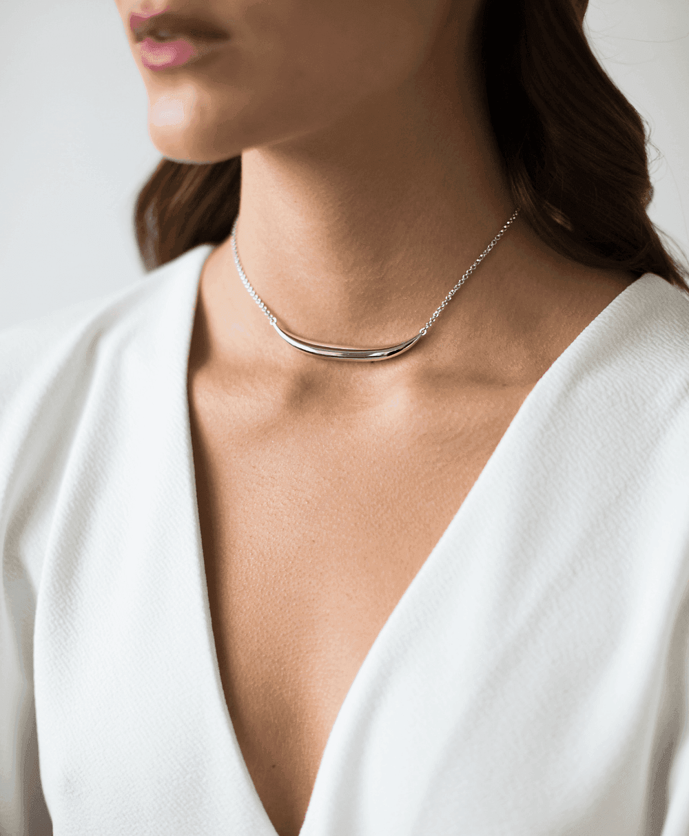 Kara Necklace Silver、mySite、botmansion