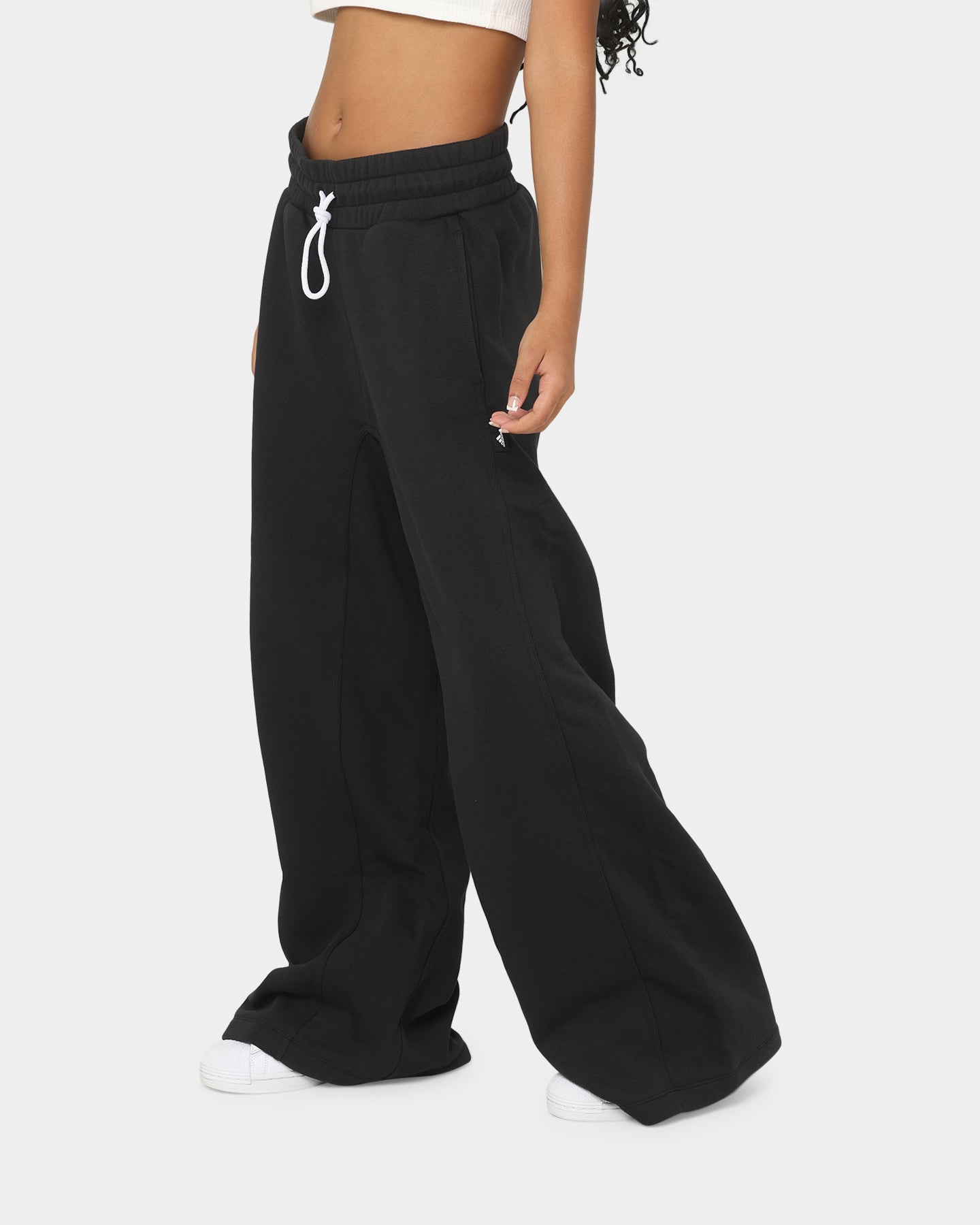 Adidas Women's Studio Lounge Fleece Track Pants Black、mySite、zt4zffjzw