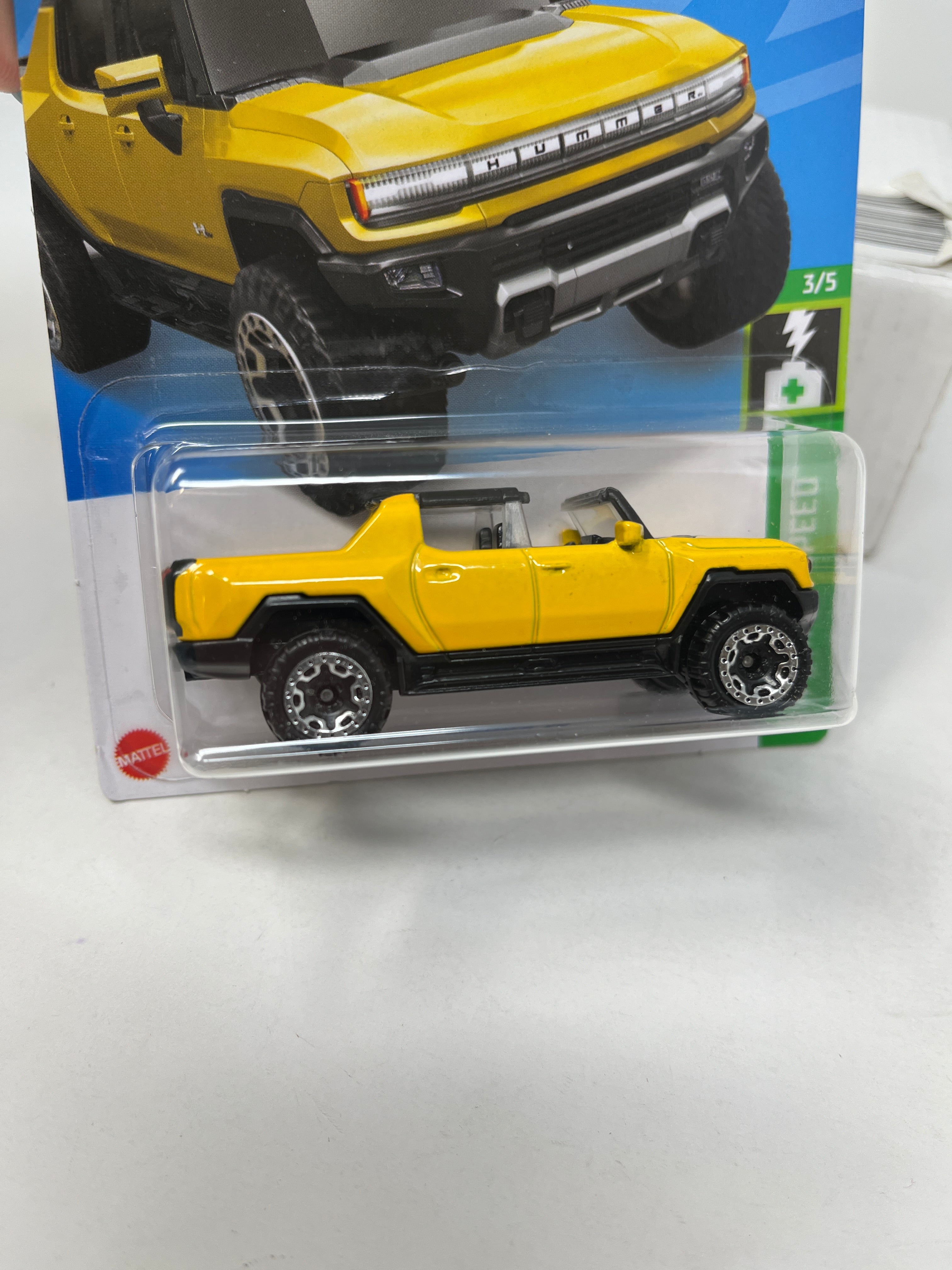 GMC Hummer EV #130 * Yellow * 2022 Hot Wheels Basic、mySite、hgirdovlk