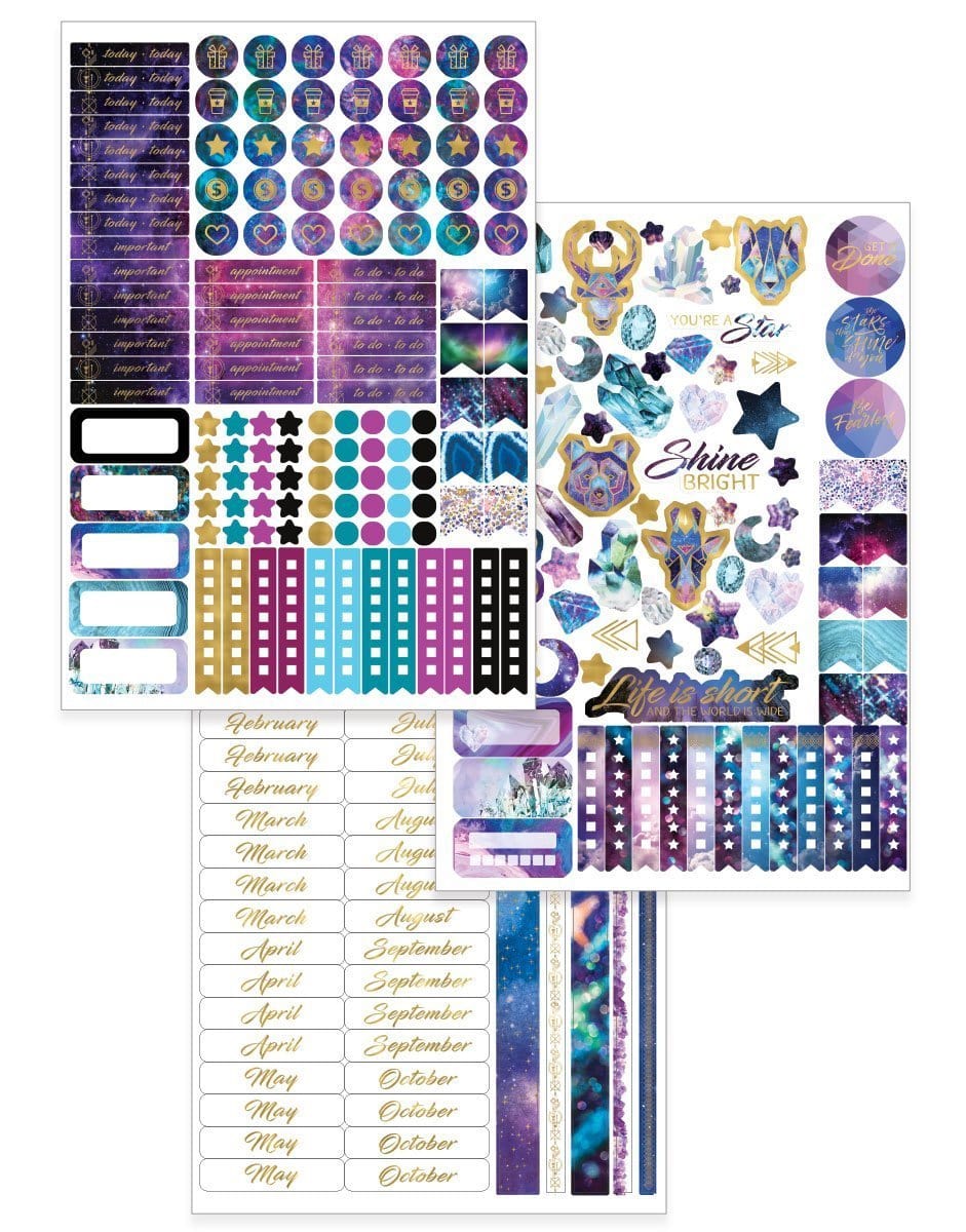  Weekly Planner - Undated Stargazer、mySite、ghnorth