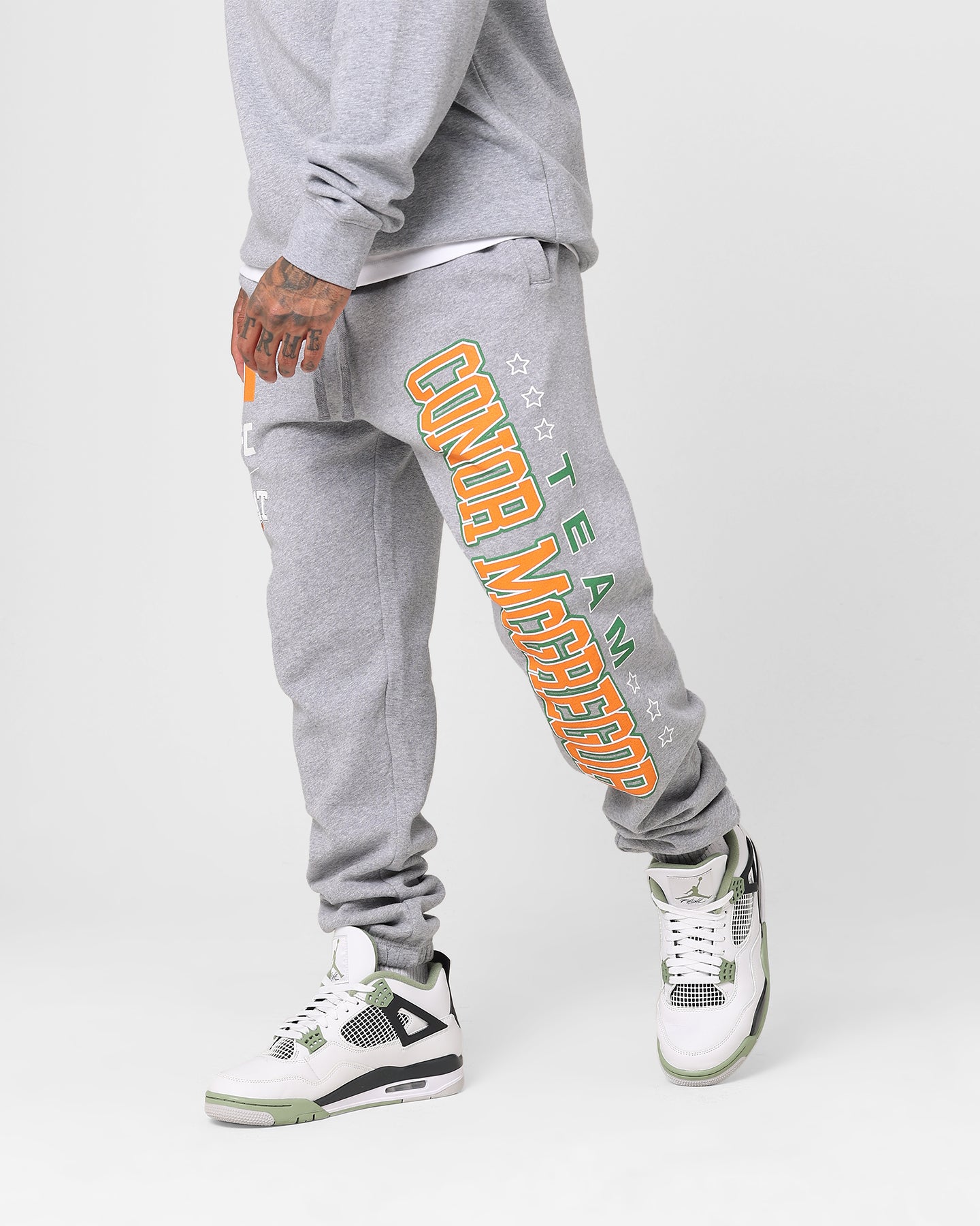 Goat Crew X UFC Conor McGregor Team McGregor Sweatpants Grey、mySite、zt4zffjzw