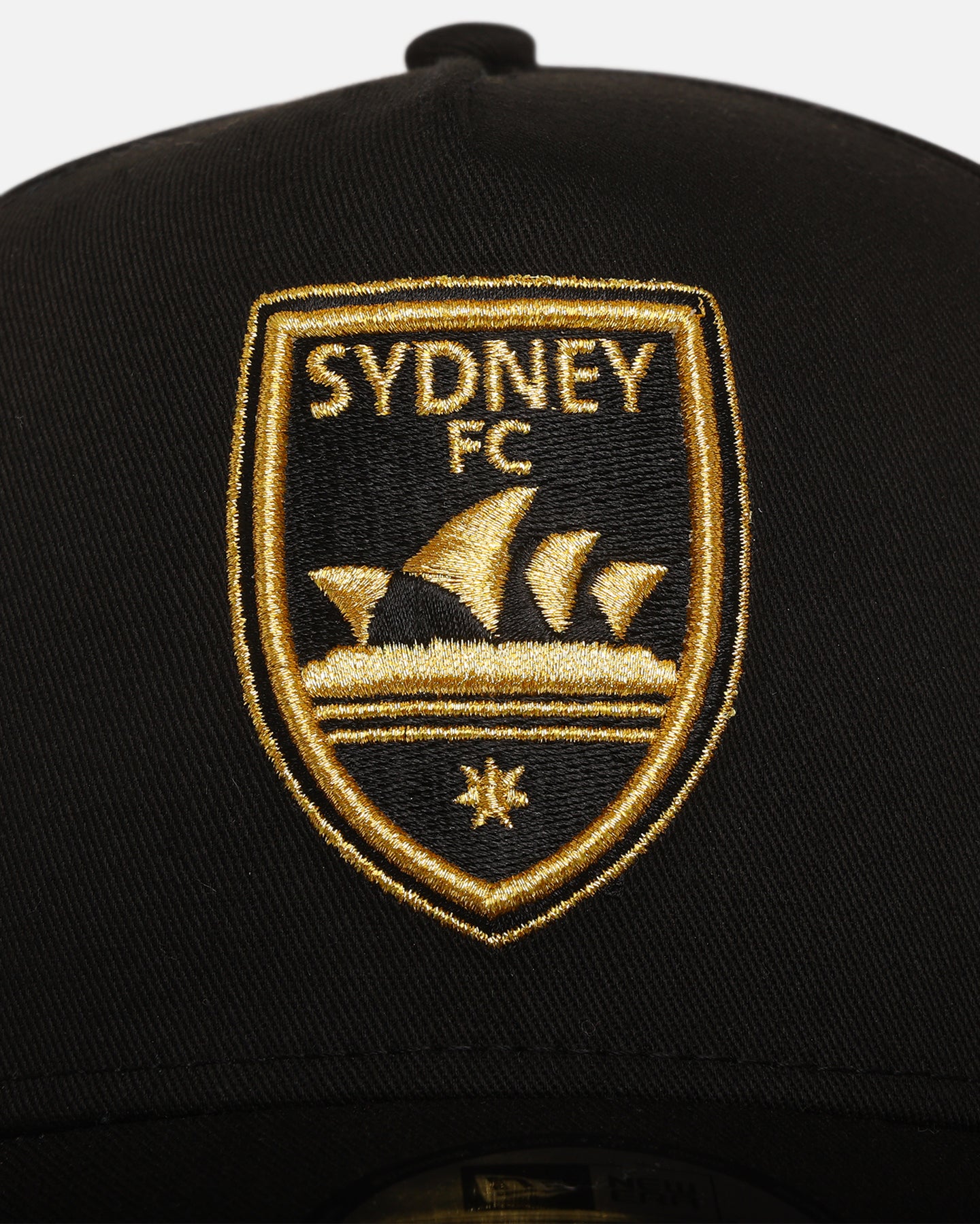 New Era Sydney FC 'A-League Exculsive' 9FORTY A-Frame Snapback Black/Gold、mySite、zt4zffjzw