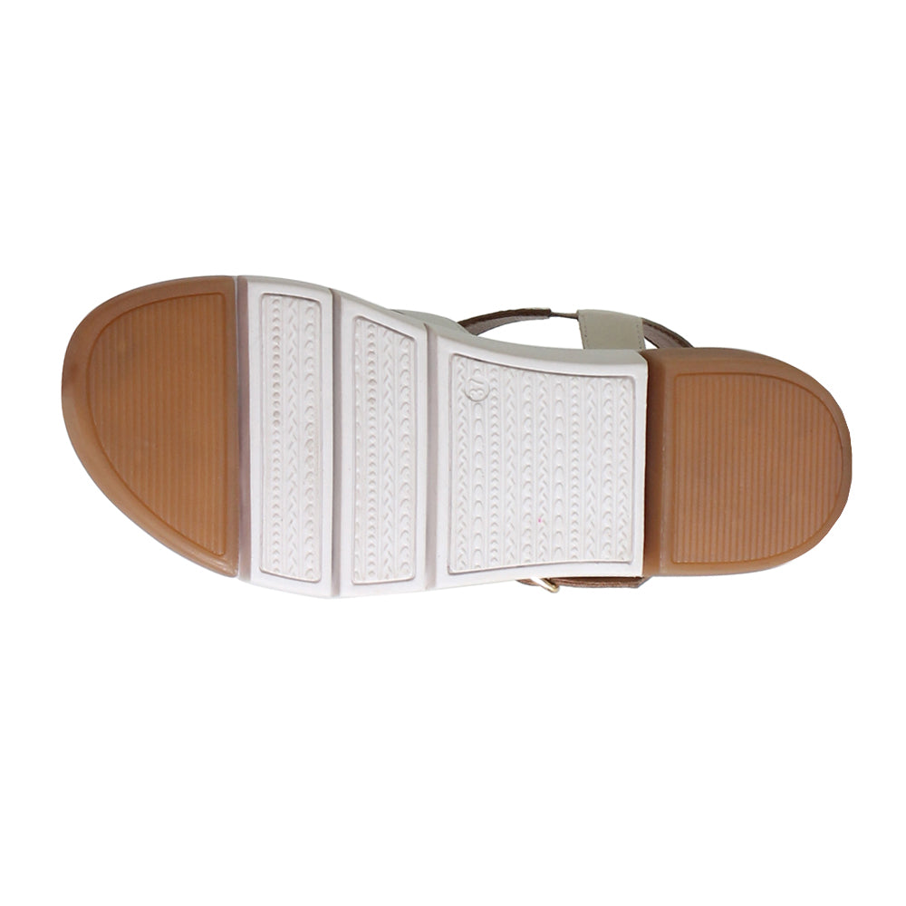 Dar Ling Metallic Strappy Wedge Sandals、mySite、gtrtttuynbv