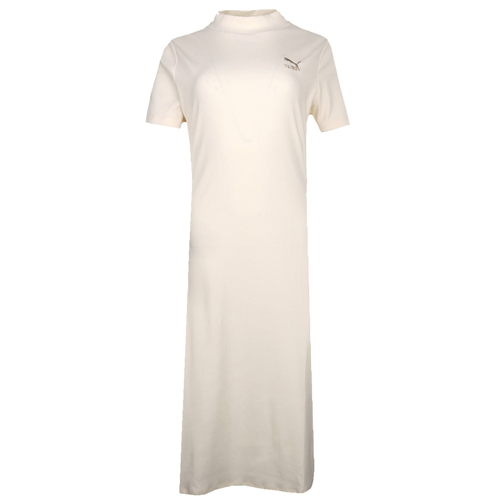 Classics Ribbed Short Sleeve Midi Dress、mySite、gtrtttuynbv
