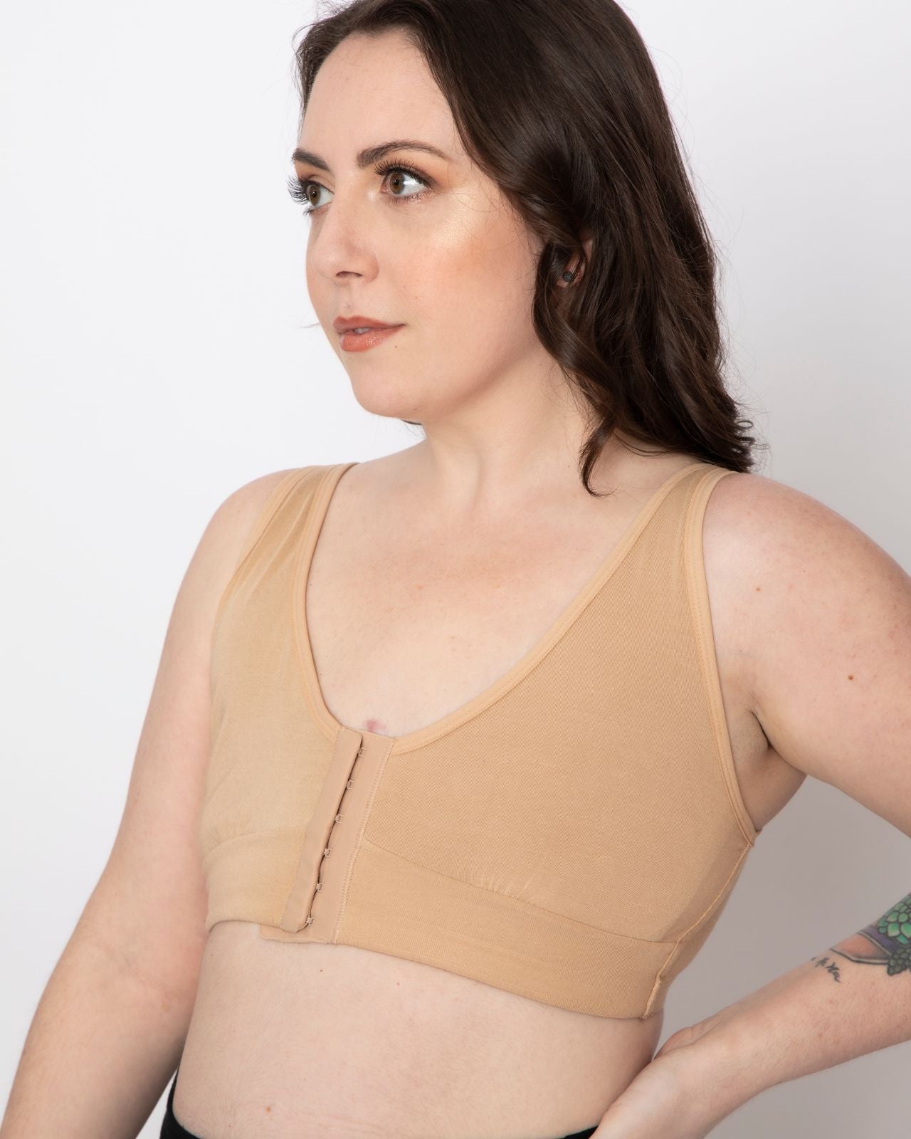 Rora Pocketed Front Closure Bra、mySite、bengalsvssteelers