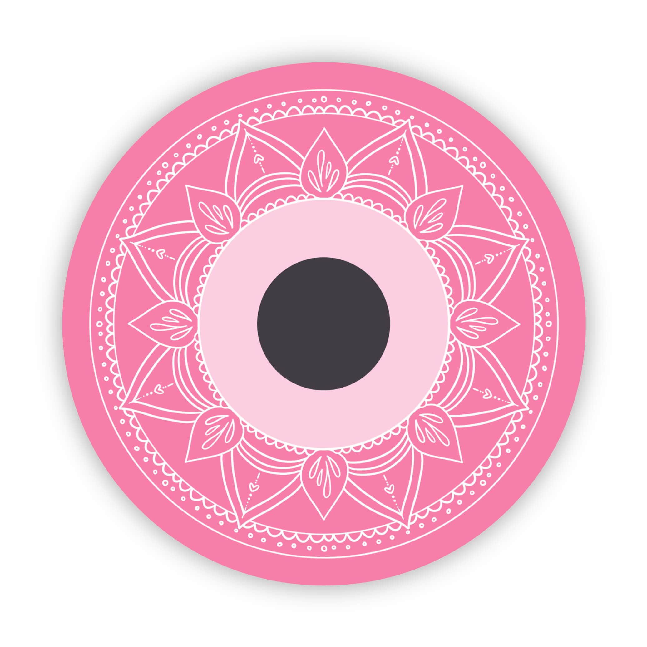  Love Pink Evil Eye Sticker、mySite、elrpsem3k