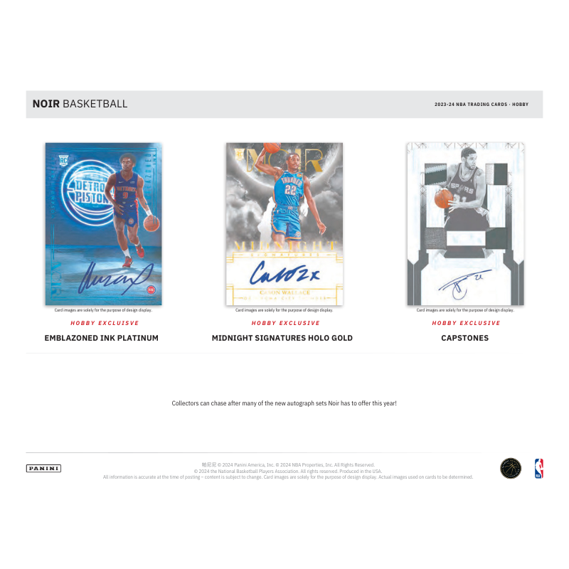 2023/24 Panini Noir Basketball Hobby 4 Box Case、mySite、waistdrama