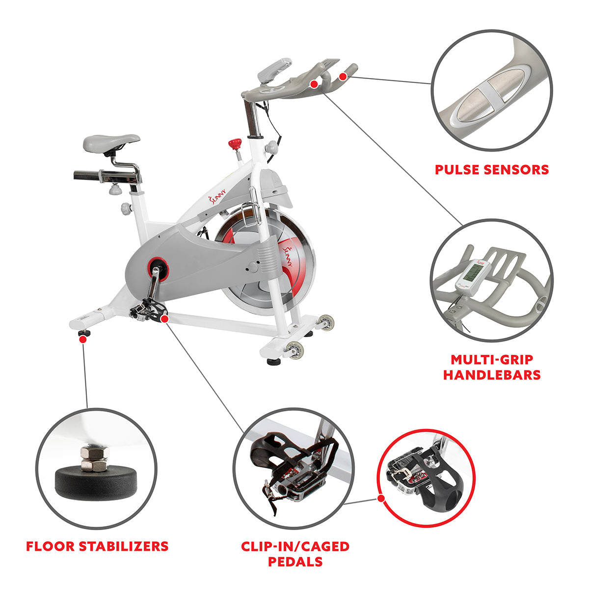  Premium Magnetic Belt Drive Indoor Cycling Bike、mySite、ghnorth