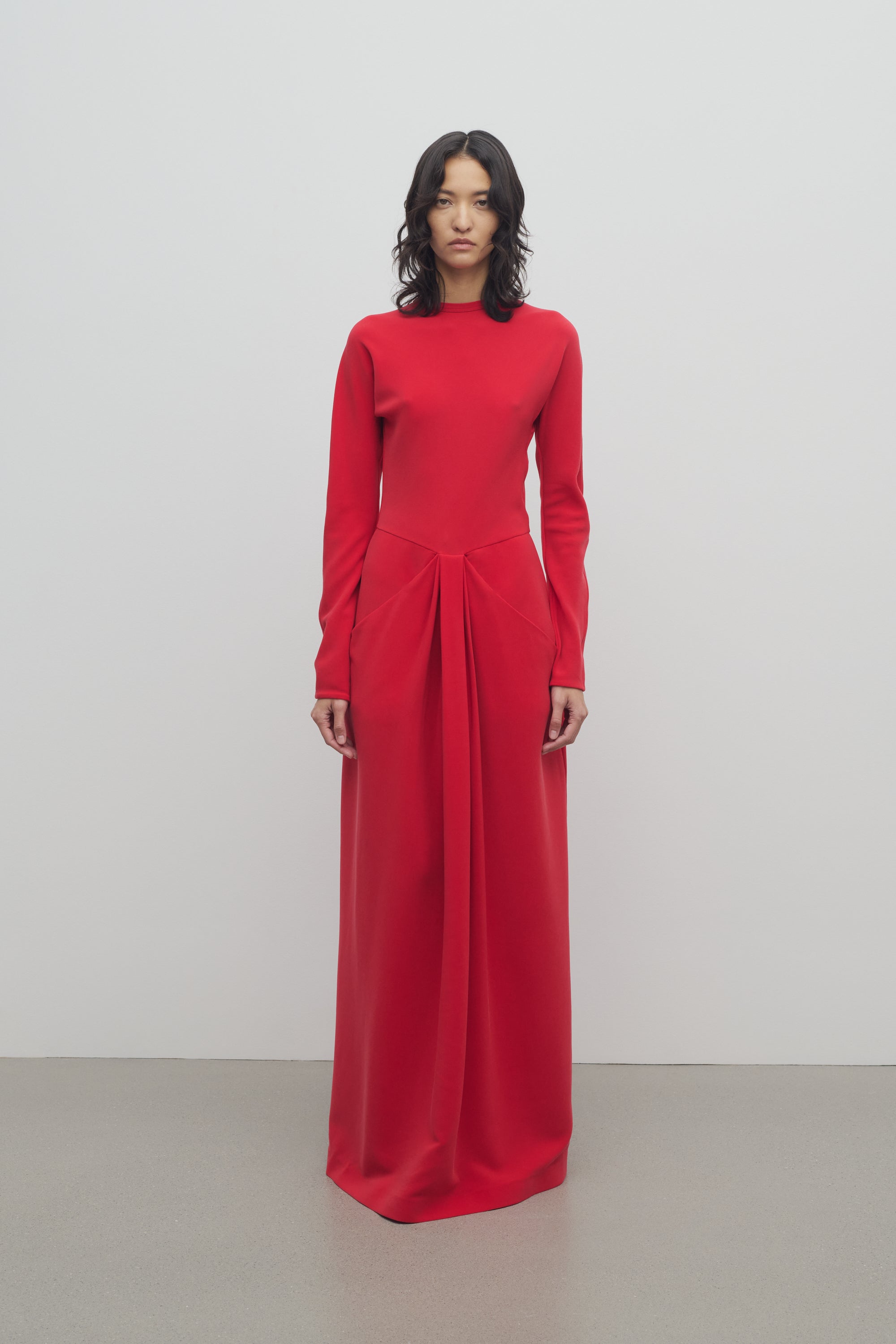 Anselm Dress in Cupro、mySite、aoinhome