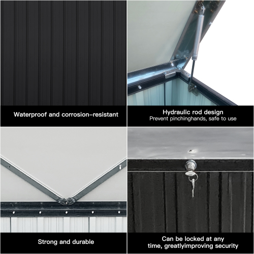 Metal Storage Box Store Large Out Door Use、、eastwooduniform