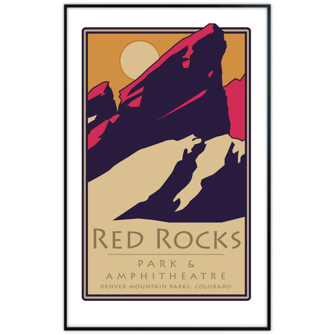 Red Rocks 2 (music), Colorado - Poster、mySite、g9winljtr
