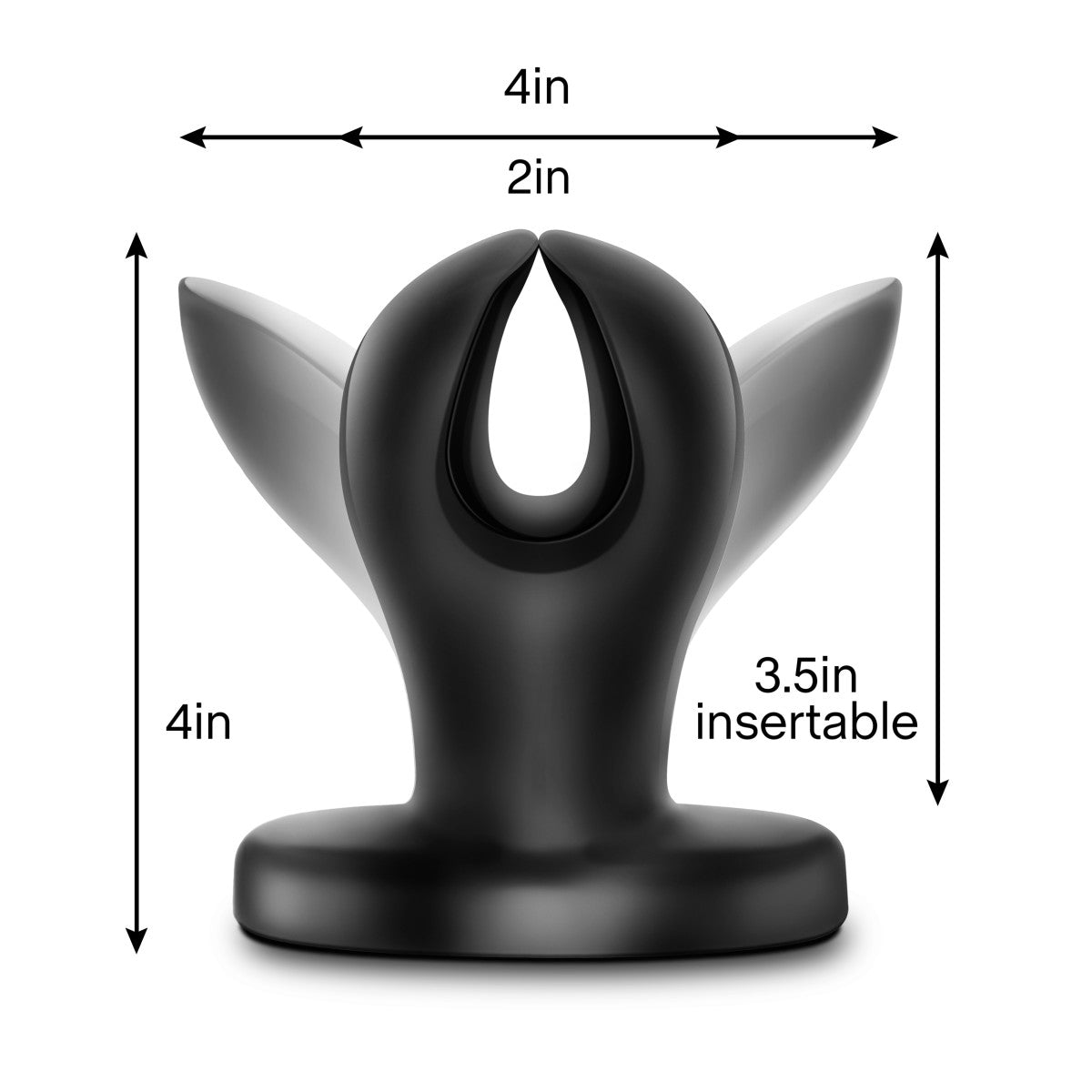 Anal Adventures By Blush® | Anchor Black 4-Inch Anal Plug、mySite、bottomscart