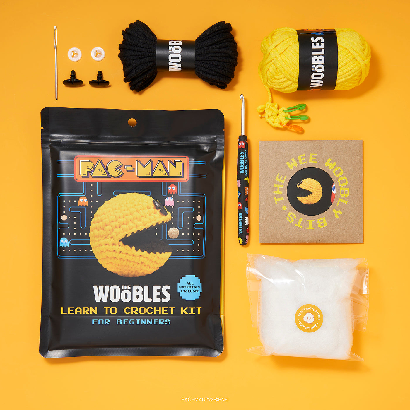  PAC-MAN Crochet Kit、mySite、ghnorth