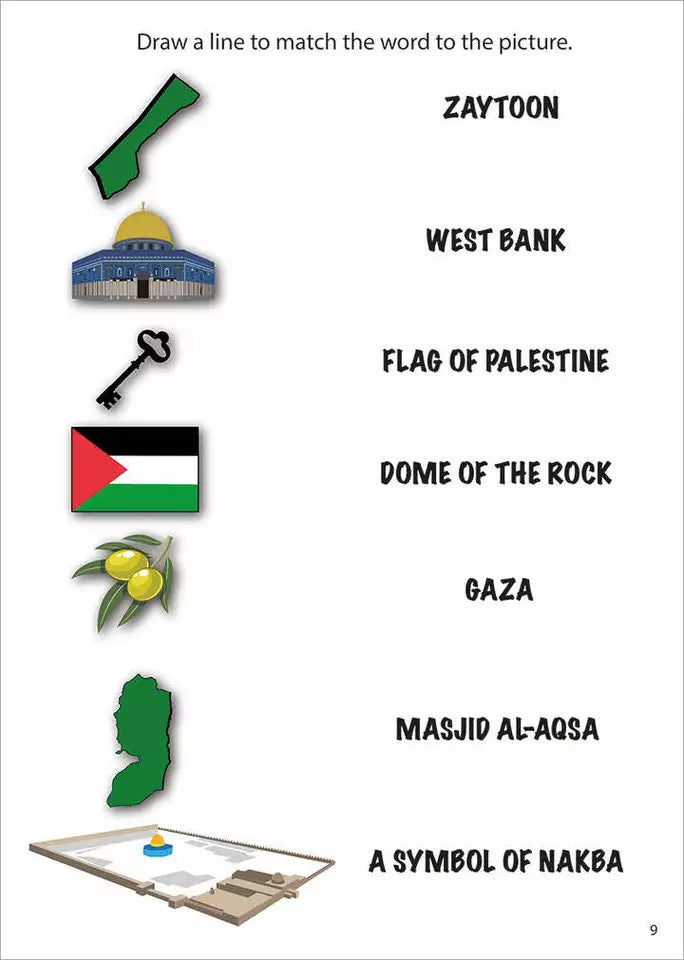 Palestine: Activity Book (With Stickers)、mySite、topwebapps