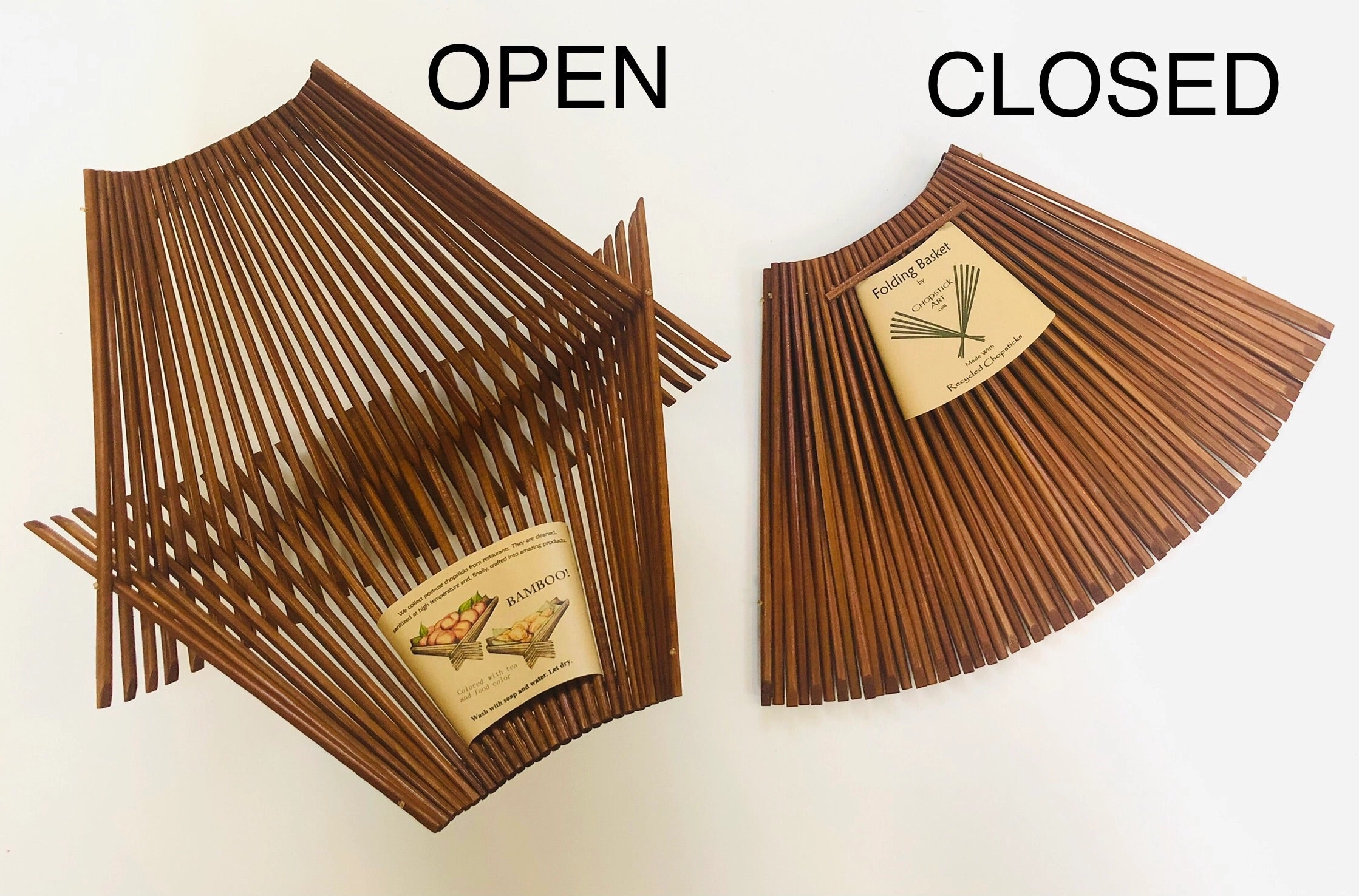 Natural/Tea 4 Square 30 Pairs Chopstick Basket、mySite、g9winljtr