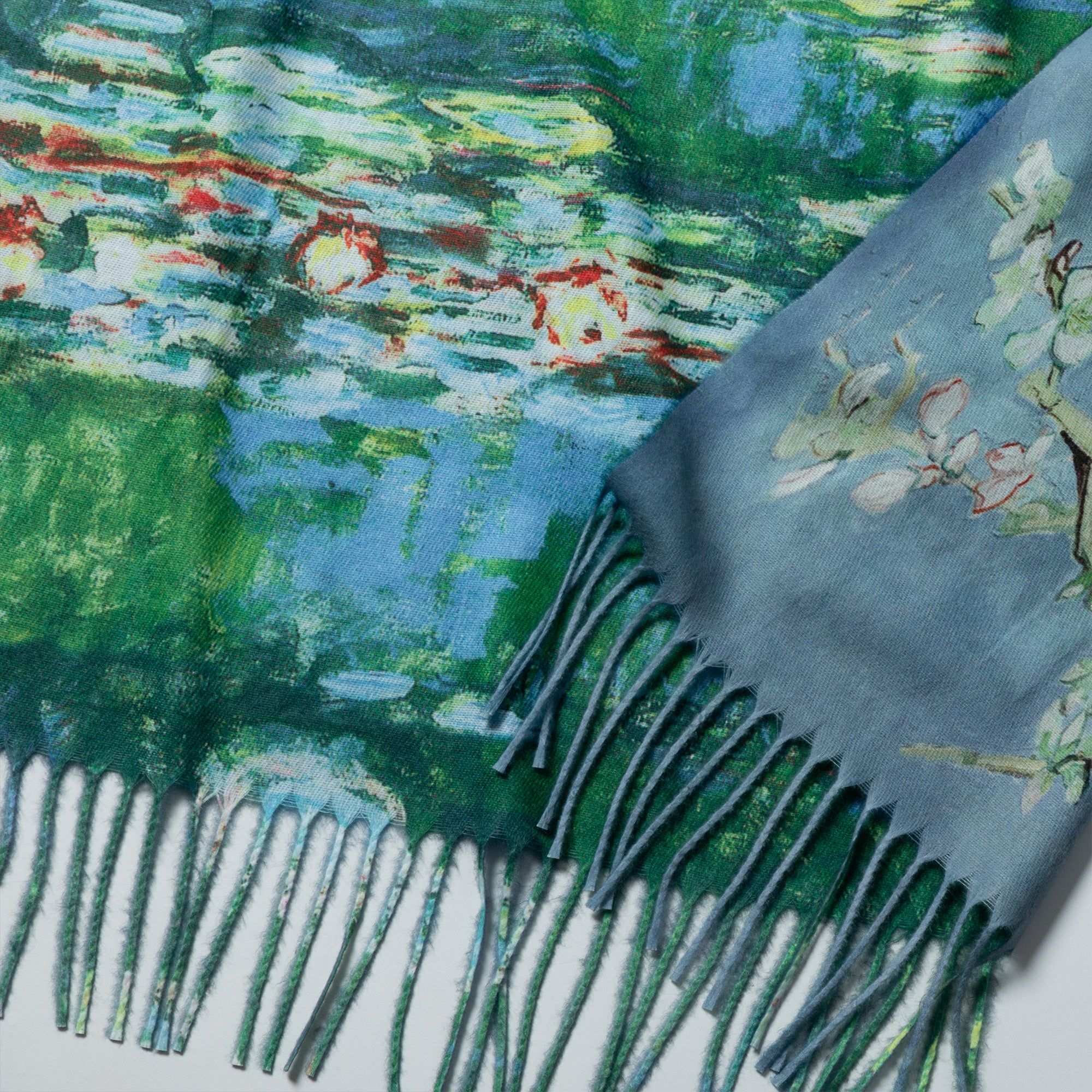 Museum Collection Artistic Double Sided Print Scarf、mySite、camillekostekn