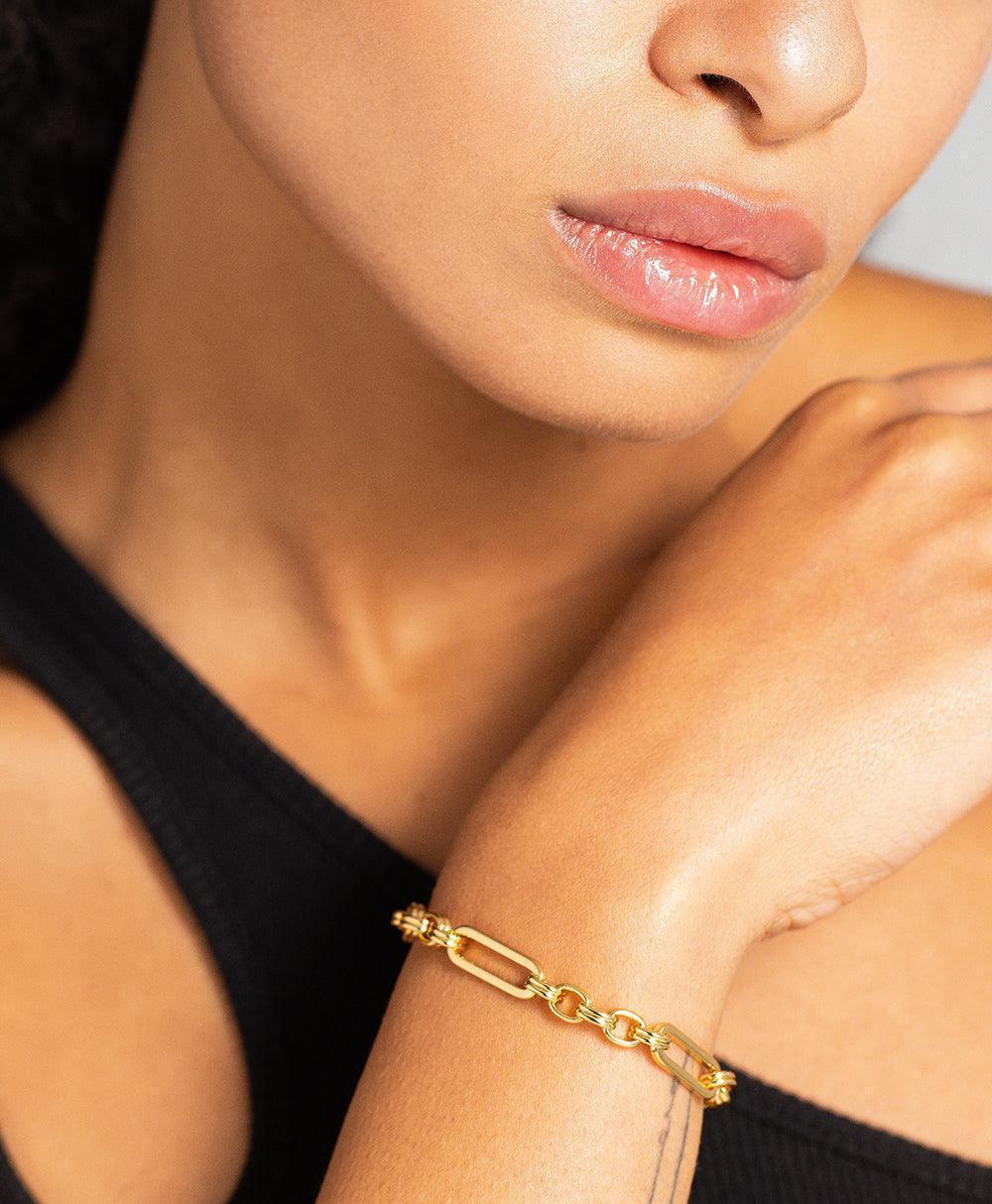  Lil Bracelet 18ct Gold Plated