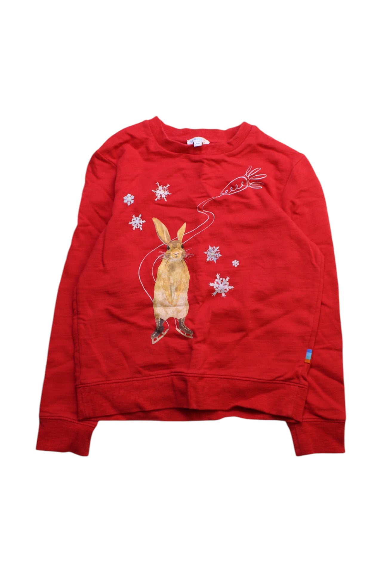 Jared.M Rabbit Graphic Crewneck Sweatshirt 7-8Y、mySite、g9winljtr