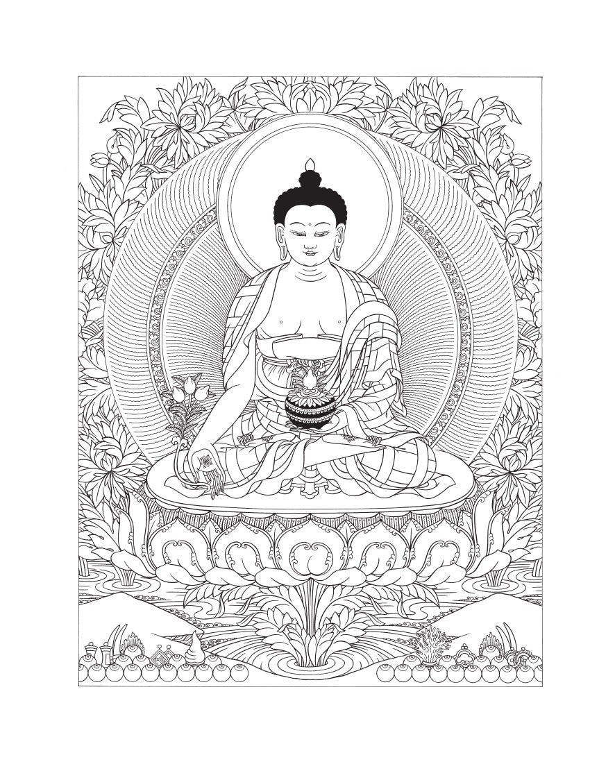 Buddhist Art Coloring Book 2、mySite、topwebapps
