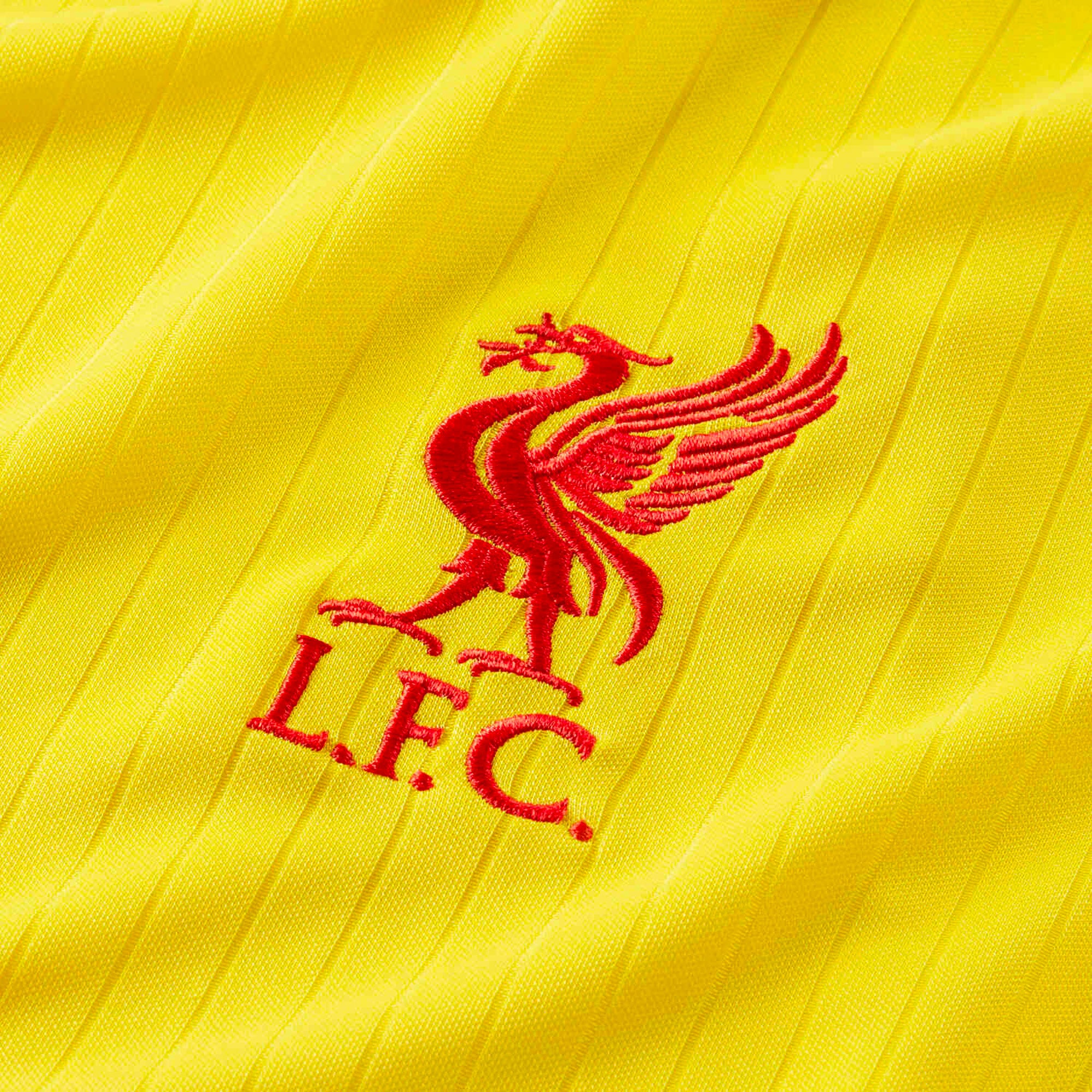 Nike Men's Liverpool 2021/22 Third Jersey Chrome Yellow/Rush Red、mySite、bottomscart