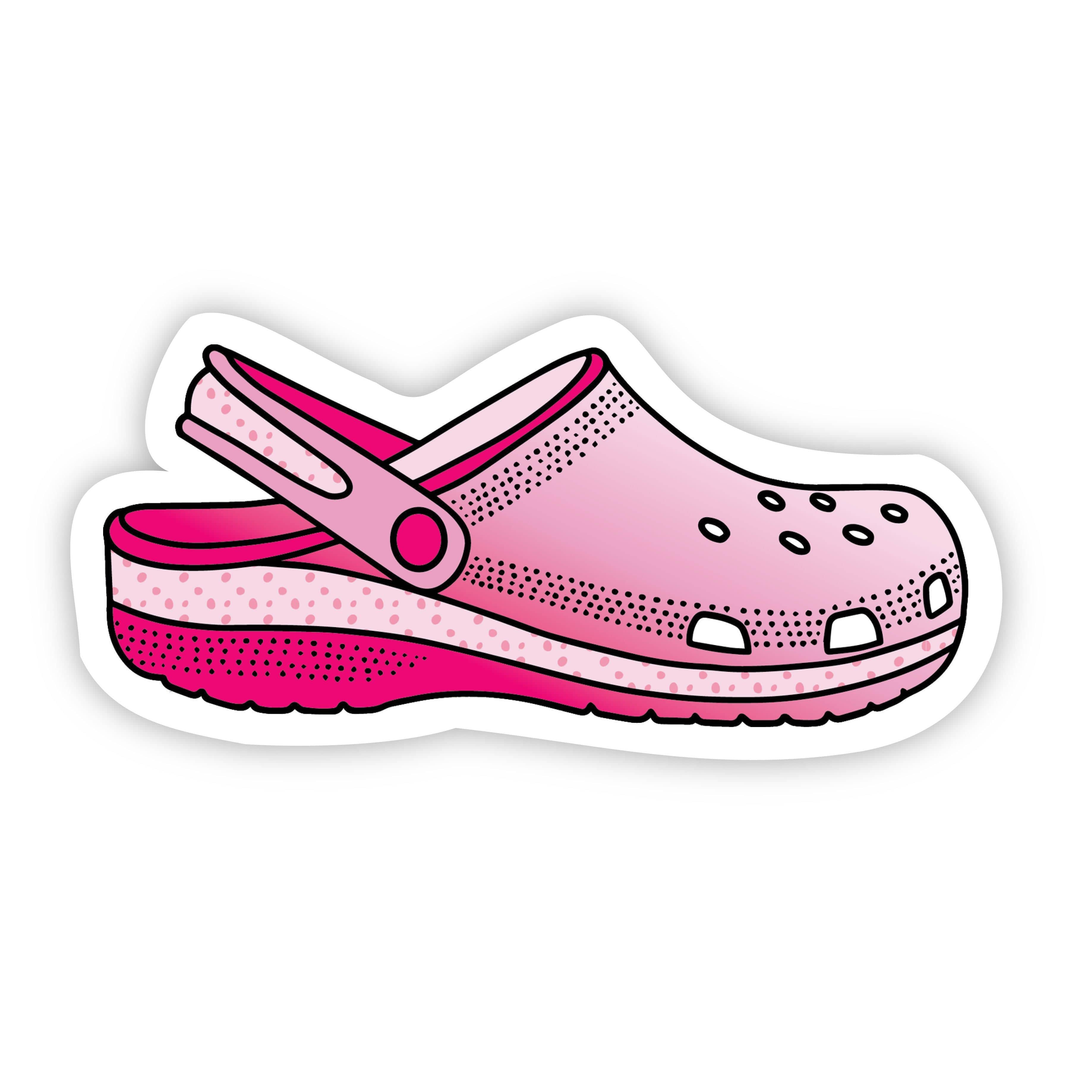  Croc Pink Aesthetic Sticker、mySite、elrpsem3k