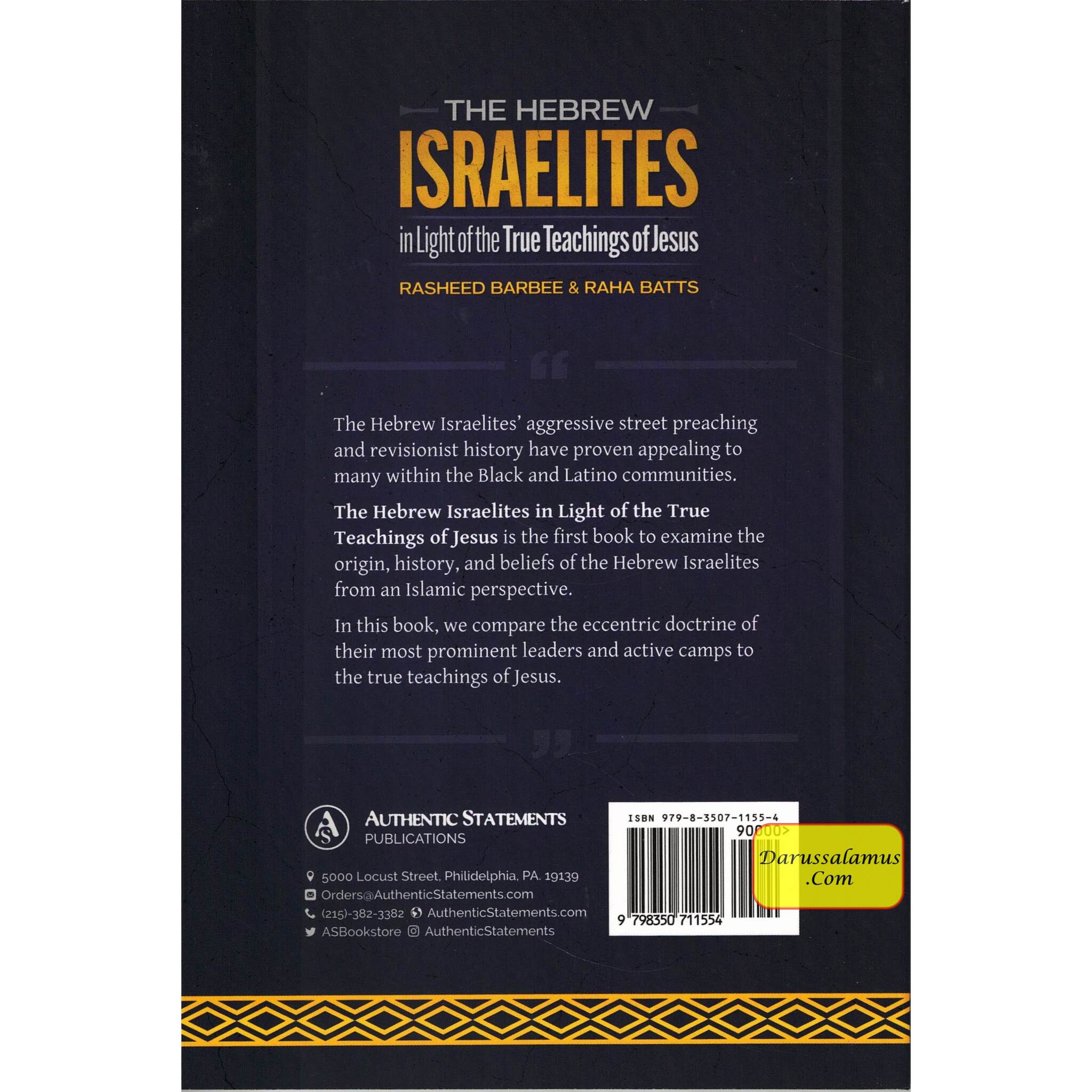 The Hebrew Israelites in Light of the True Teachings of Jesus、mySite、topwebapps