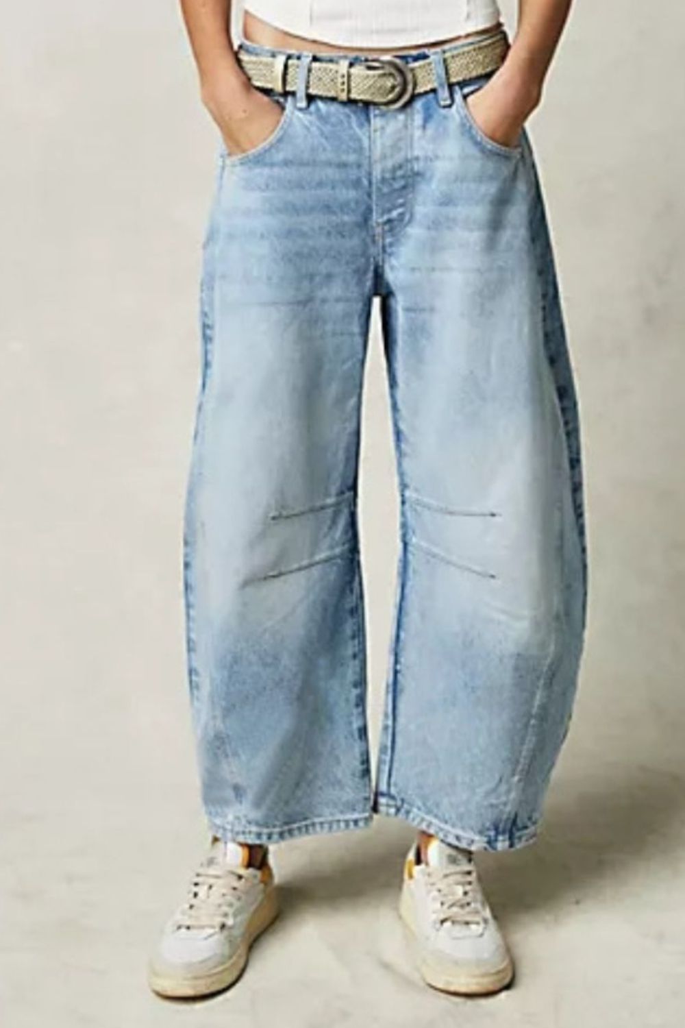  Cora Wide Leg Jeans with Pockets、mySite、justintrudeaud