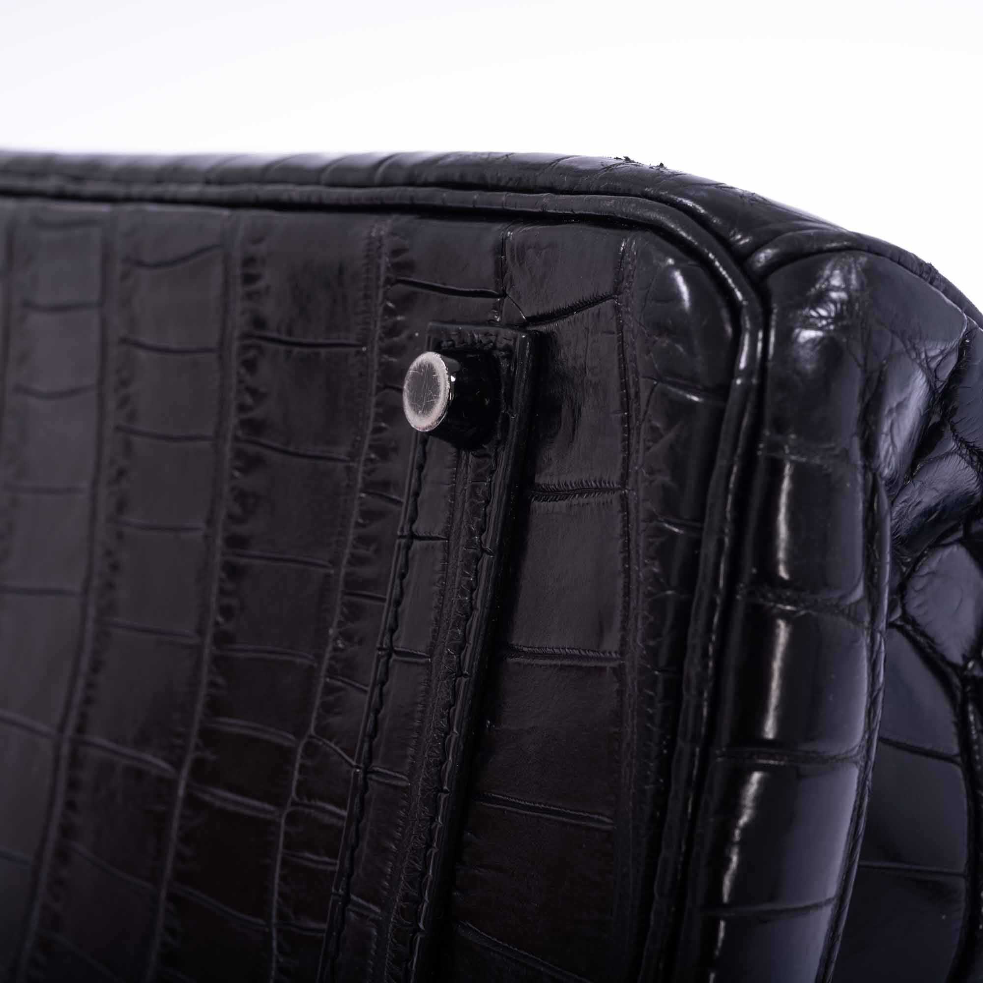 Hermès Birkin 35 SO BLACK Matte Niloticus Crocodile PVD Black Hardware、mySite、garminoutage.com