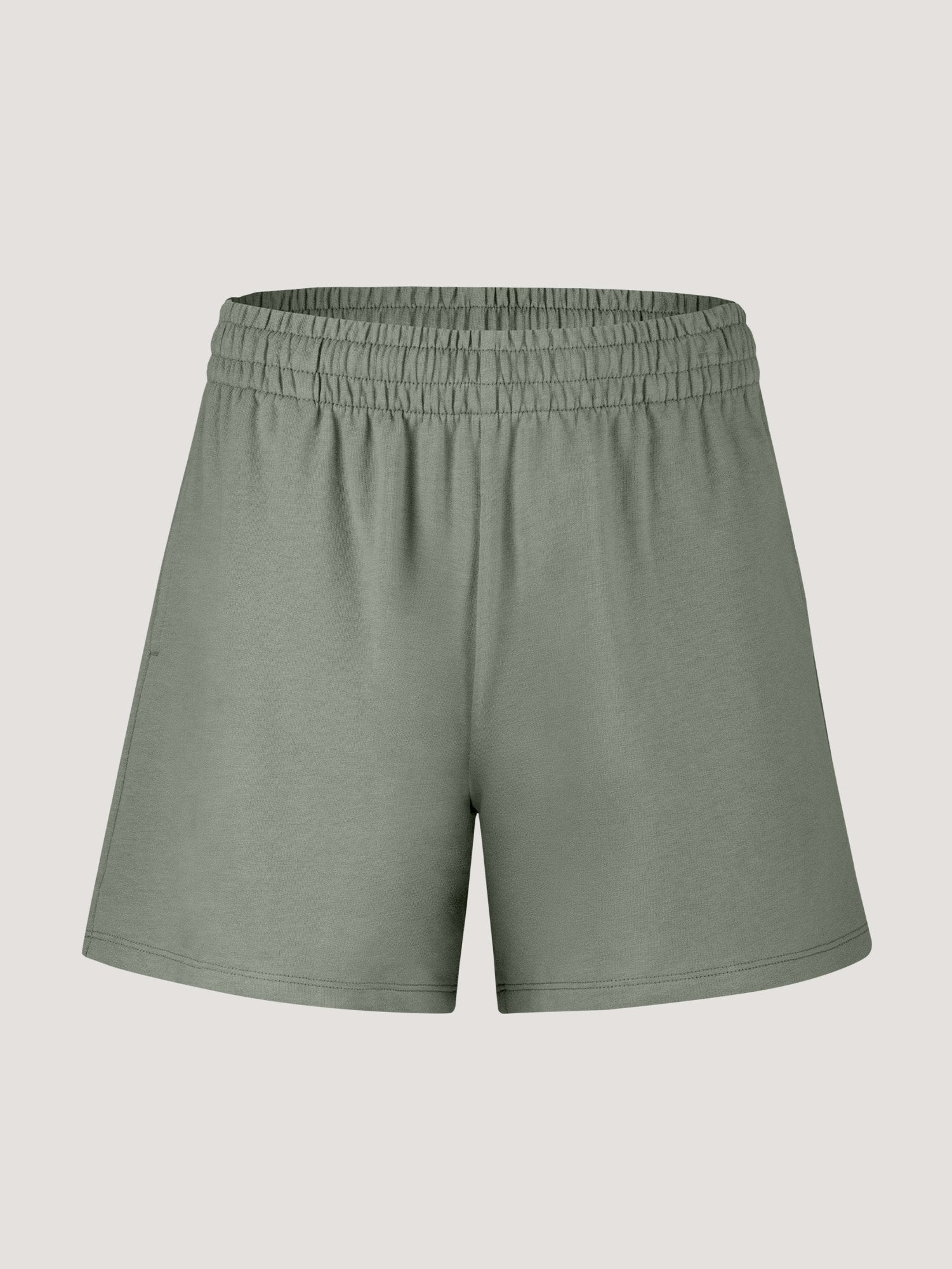  Women's Mercury Green Terry Lounge Shorts FINAL SALE、mySite、ghnorth