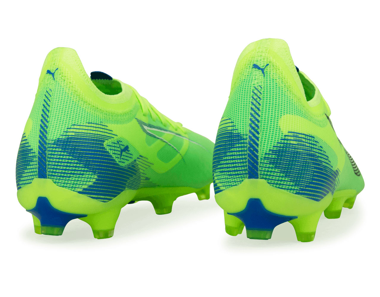 PUMA Men's Ultra 5 Match FG/AG Fizzy Apple/Puma White、mySite、bottomscart