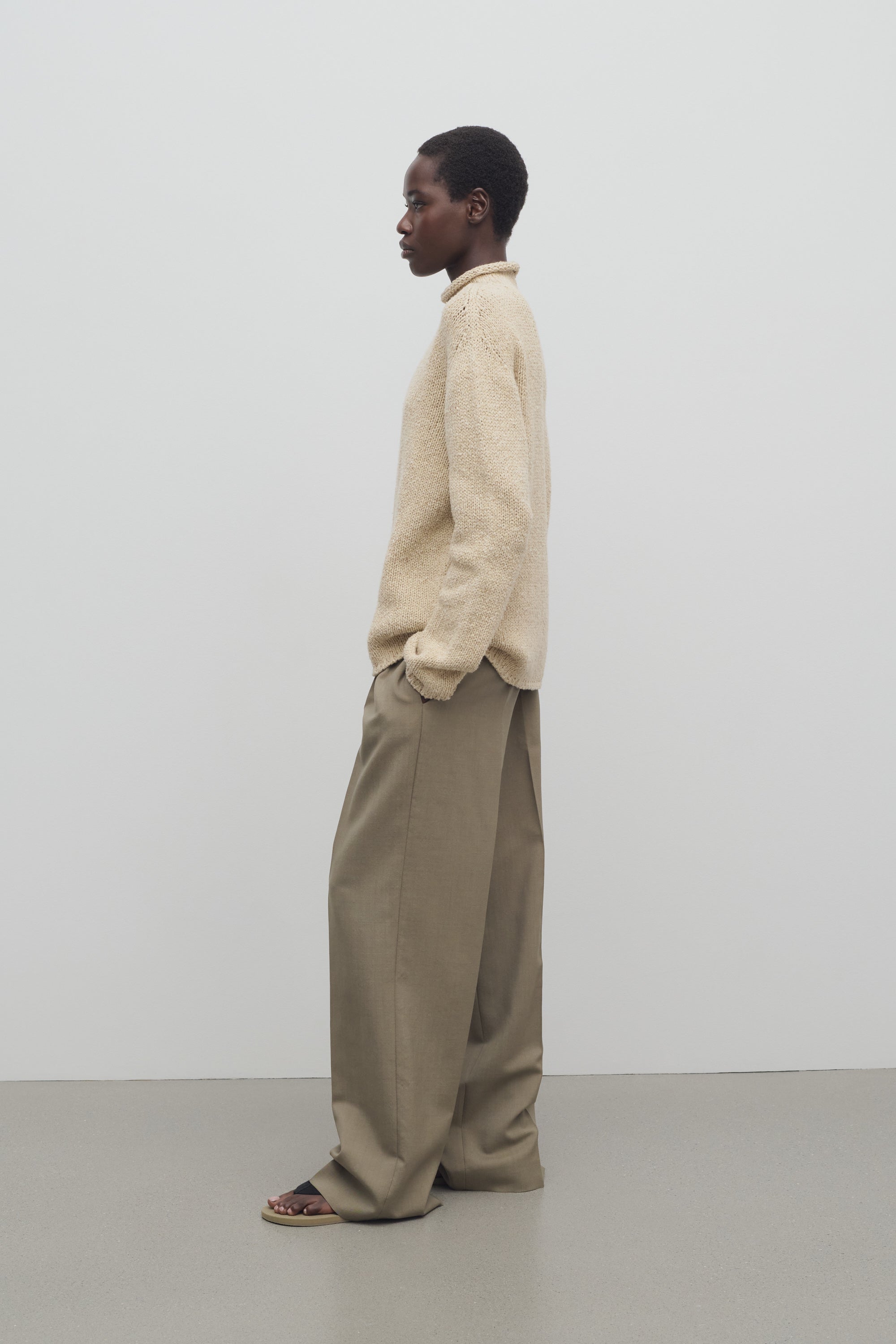 Bogat Pant in Wool and Mohair、mySite、aoinhome