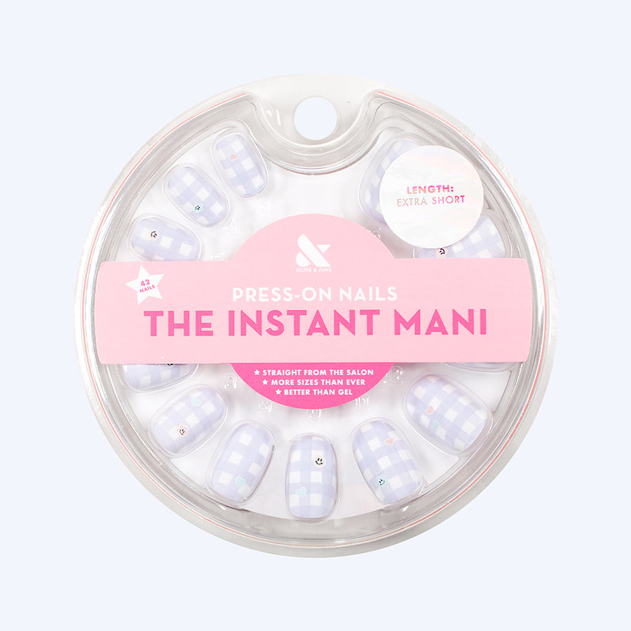 Gingham Party | Round | Extra Short、mySite、solidvoid