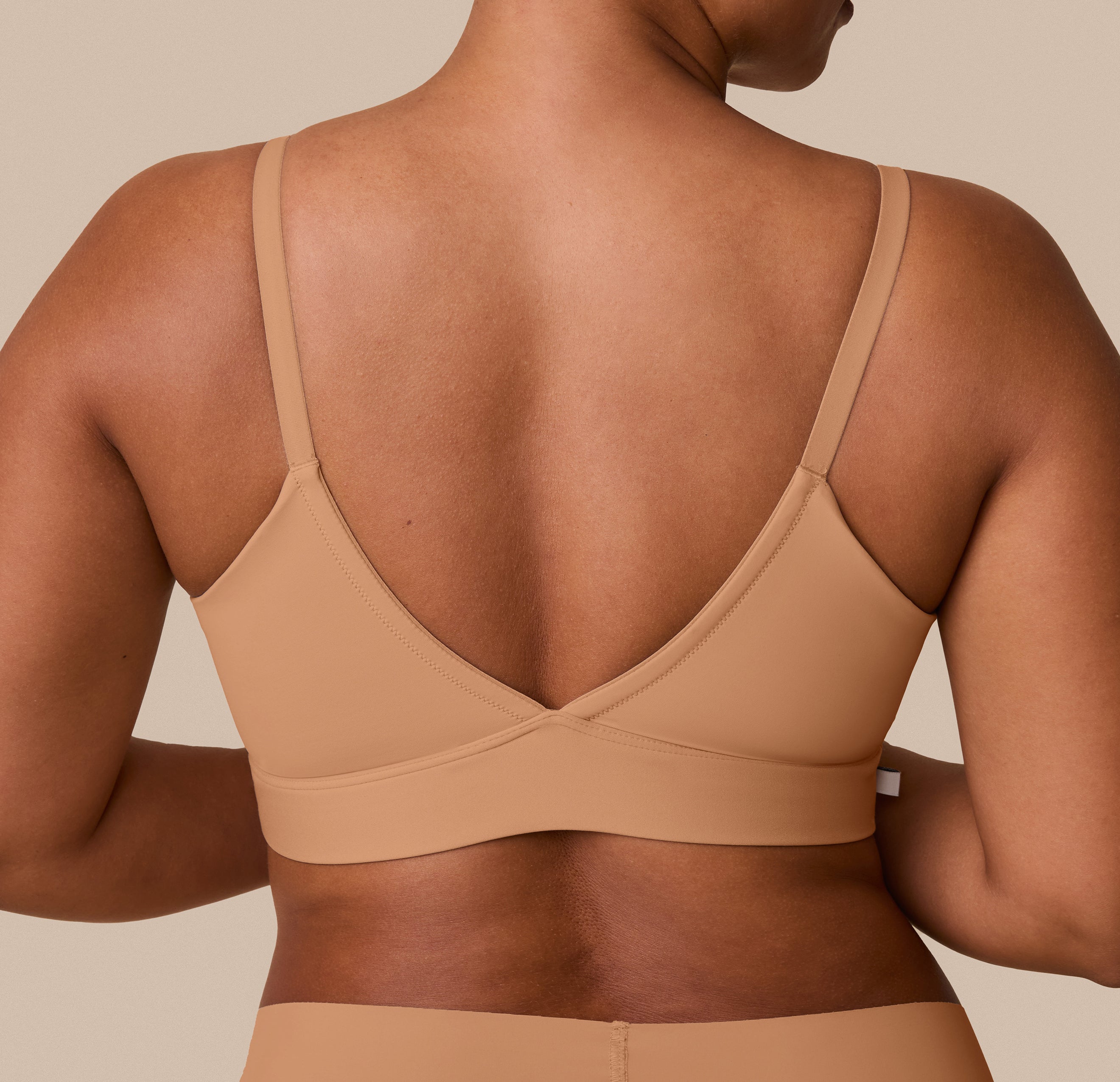 Bliss Triangle Bralette - Tan、mySite、bengalsvssteelers