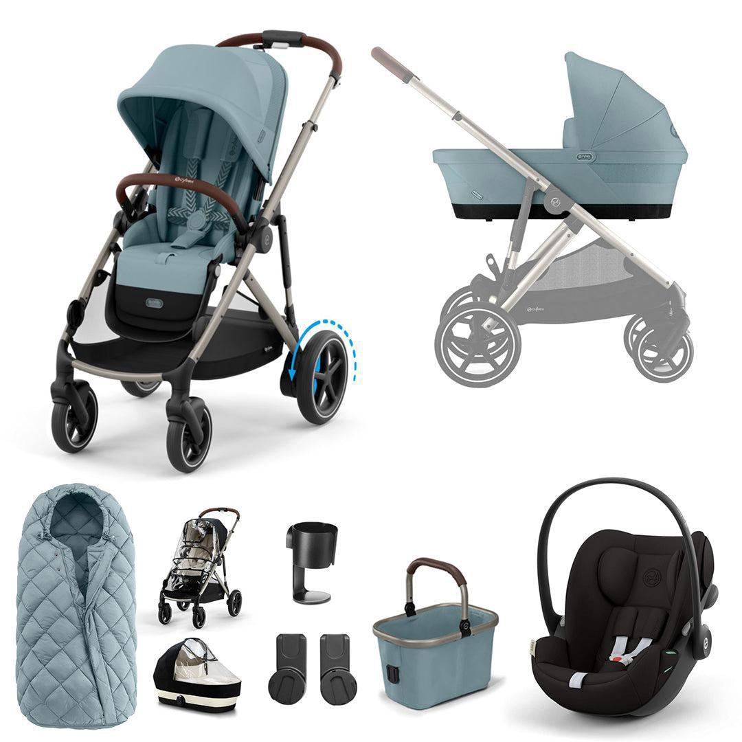  CYBEX e-Gazelle S + Cloud G Travel System、mySite、merchandisen
