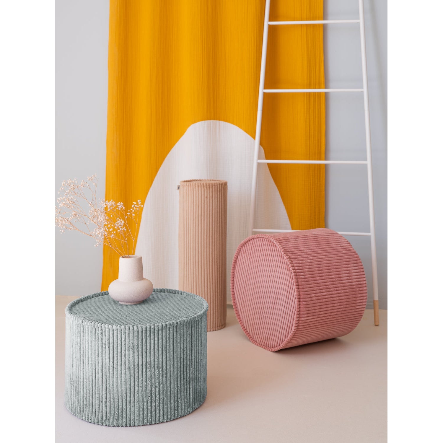 Peppermint Green Pouffe、mySite、gigharbornorthrealestate