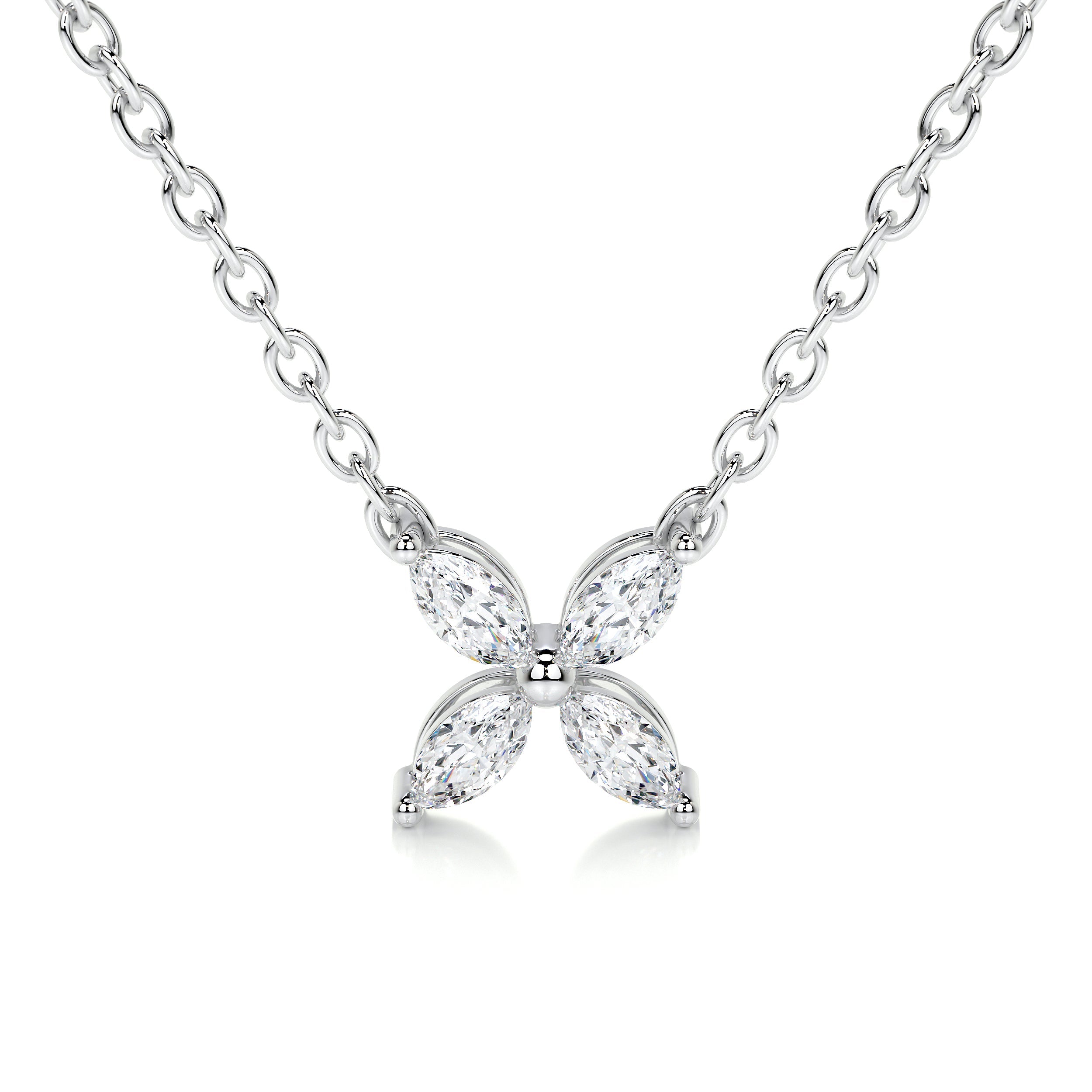 Michelle Diamond Pendant (0.20 Carat) -18K White Gold (RTS)、mySite、hinf8tx79