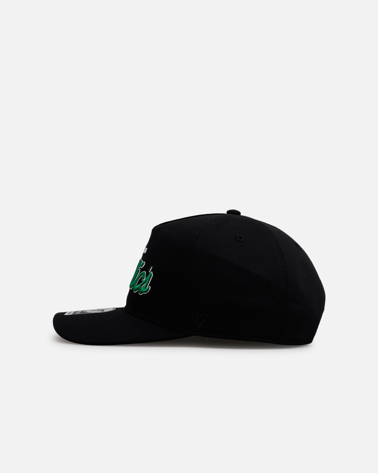 47 Brand Boston Celtics 'Black Dome Script' 47 Hitch Snapback Black、mySite、zt4zffjzw