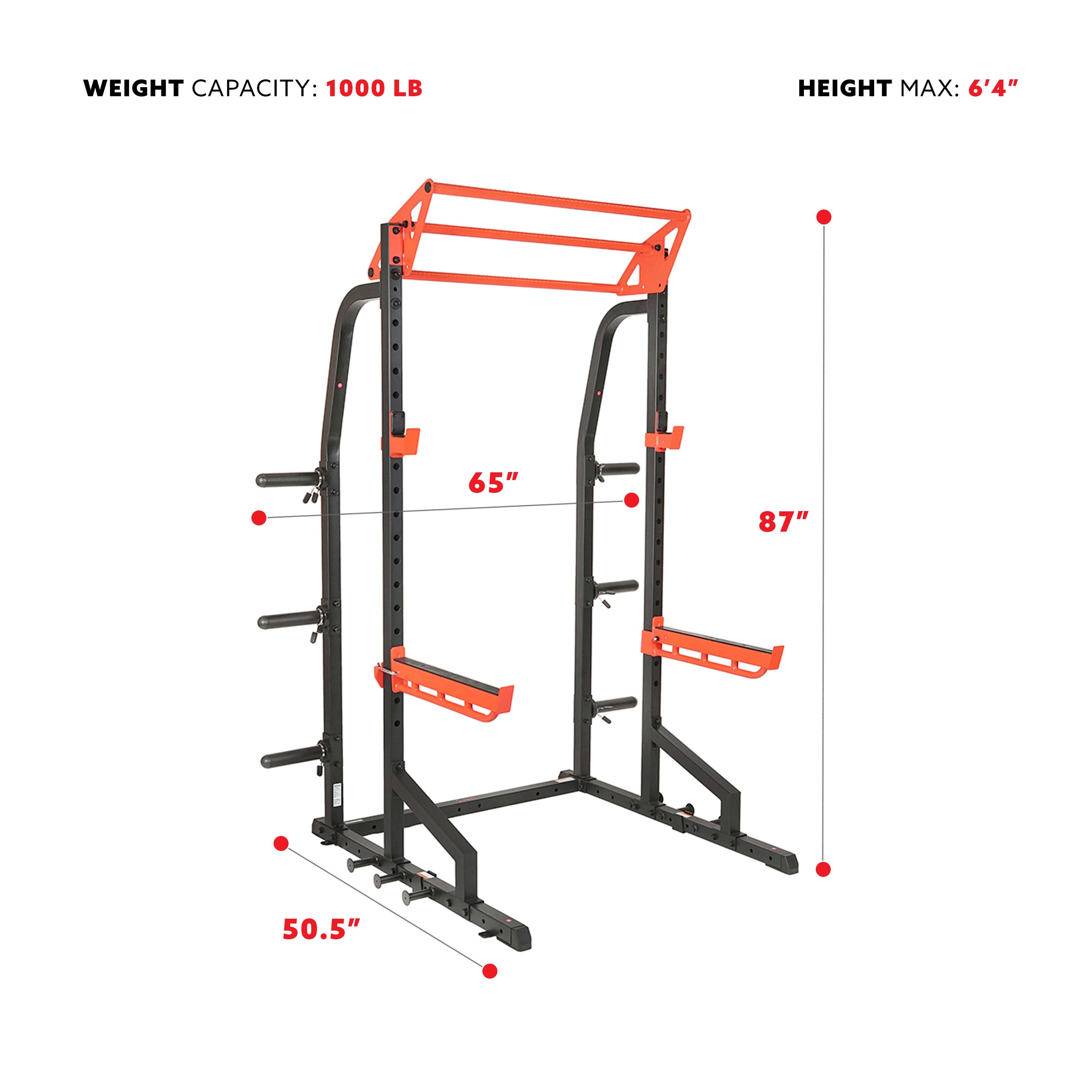  Power Zone Premium Heavy Duty Multifunction Squat Power Rack、mySite、ghnorth