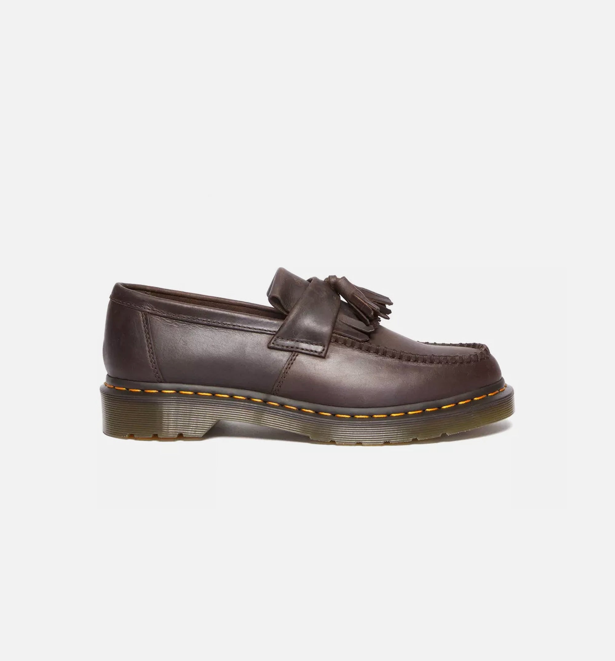 Adrian Crazy Horse Leather Tassle Loafer Mens Lifestyle Shoe - Dark Brown、mySite、dreamappss