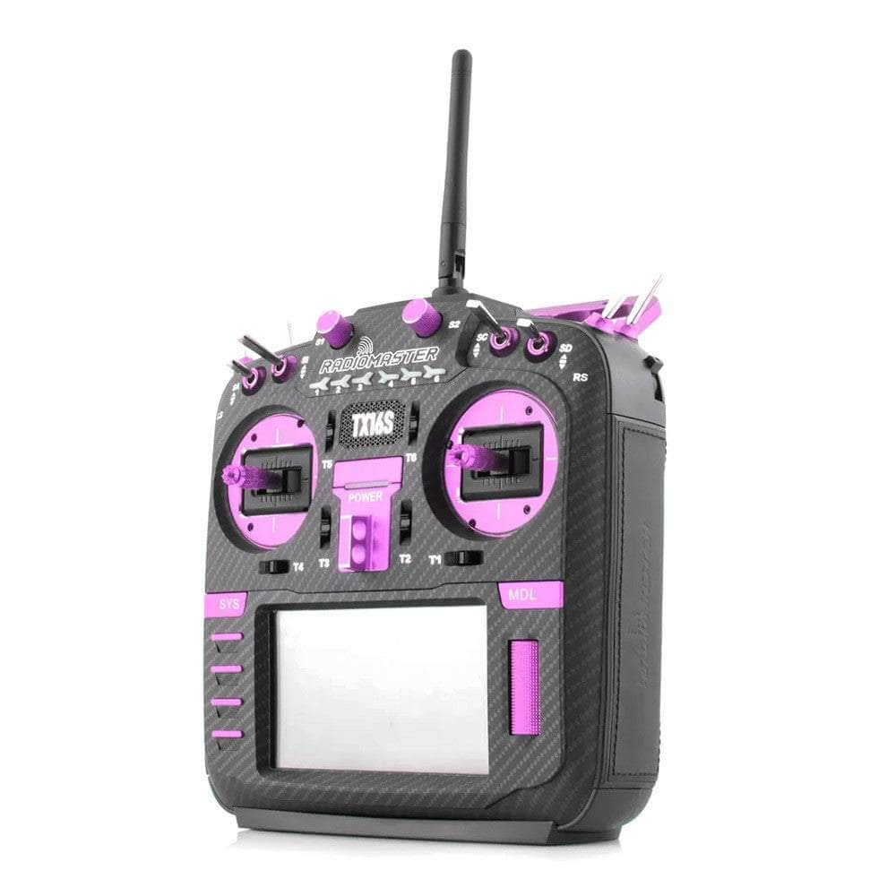  RadioMaster TX16S MKII MAX Joshua Bardwell Edition EdgeTX RC Transmitter w/ V4.0 Hall Gimbals - ELRS、mySite、merchandisen