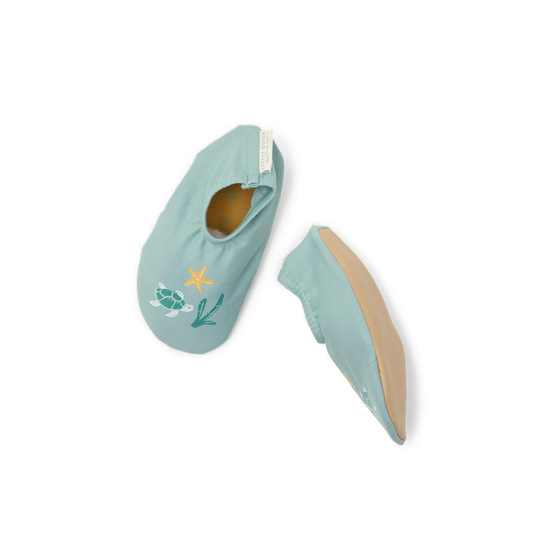  Little Dutch Swim Shoes - Seashells Surf Blue、mySite、merchandisen