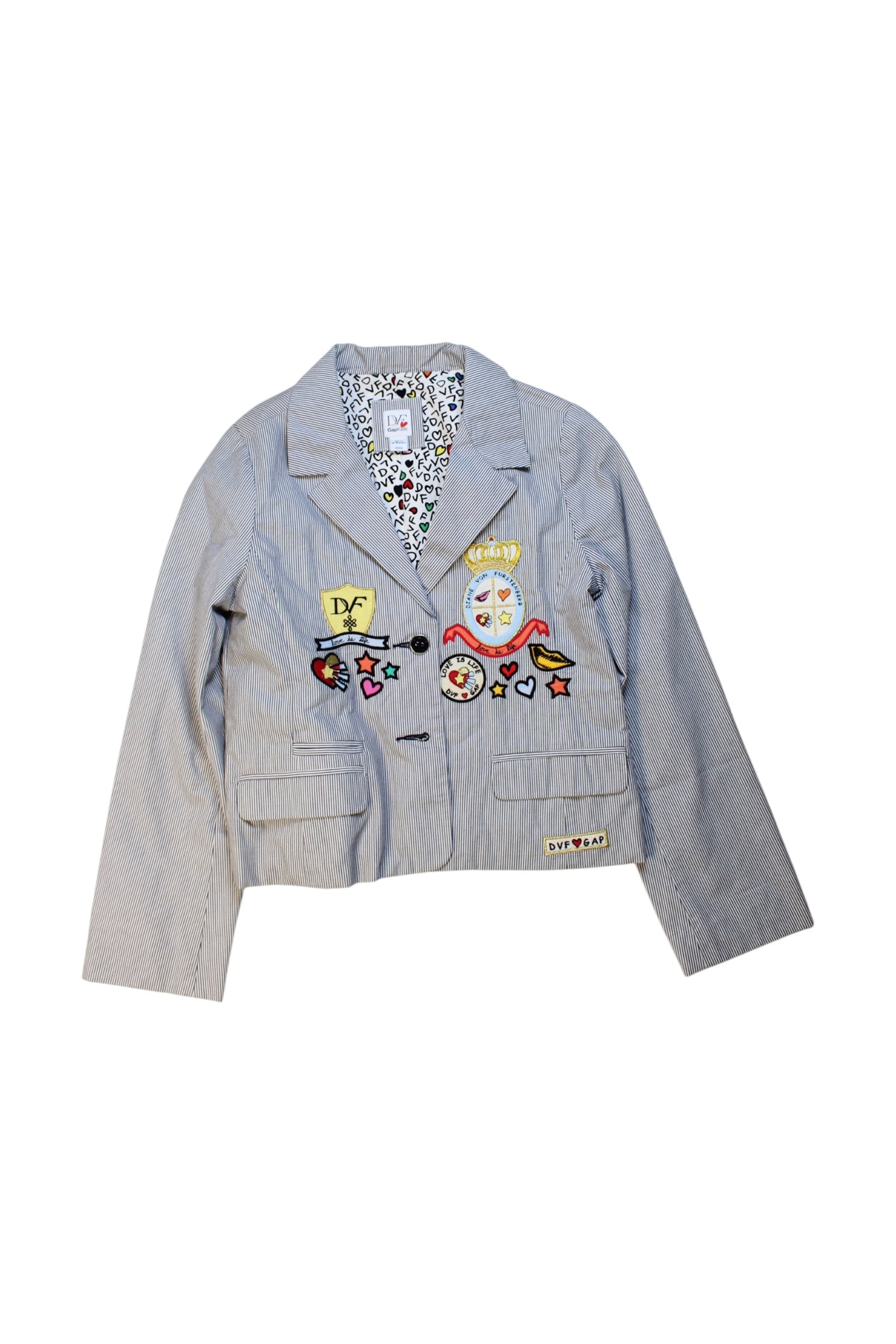DVF Gap Kids Embellished Blazer 14Y、mySite、g9winljtr