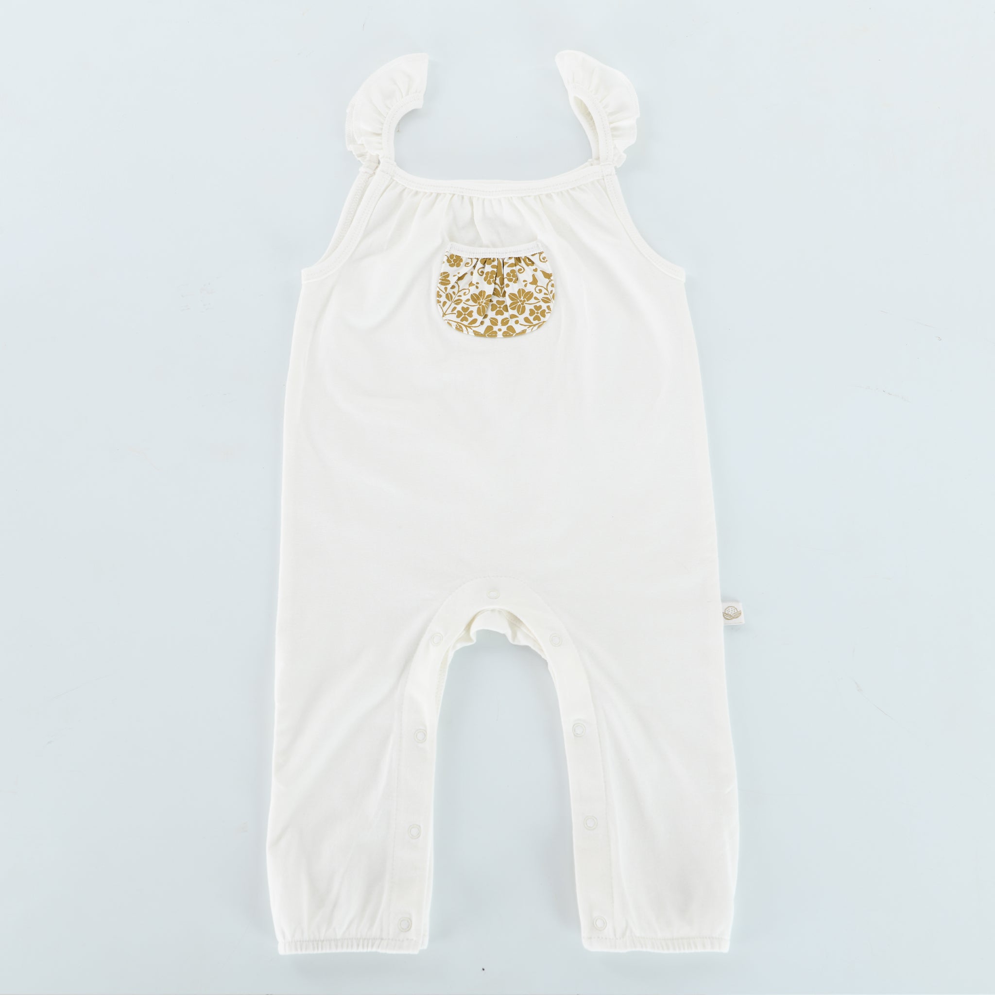 RETIRED - Organic Pocket Tank Jumpsuit - Bunny White、mySite、g9winljtr