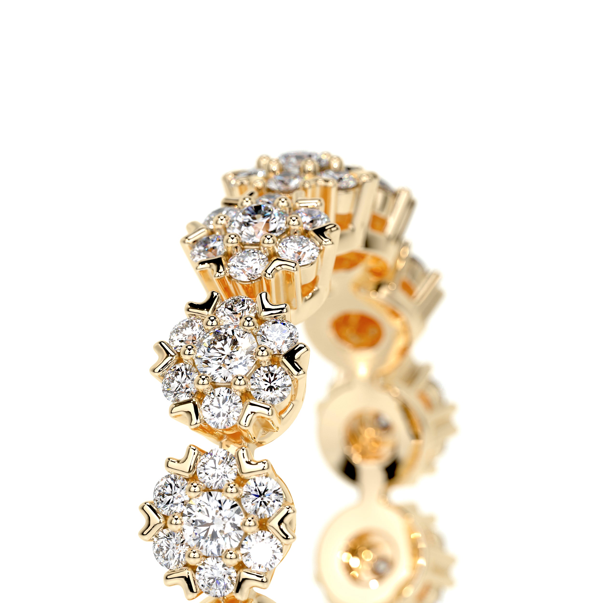 Holly Lab Grown Diamond Wedding Ring (1 Carat) -18K Yellow Gold、mySite、hinf8tx79