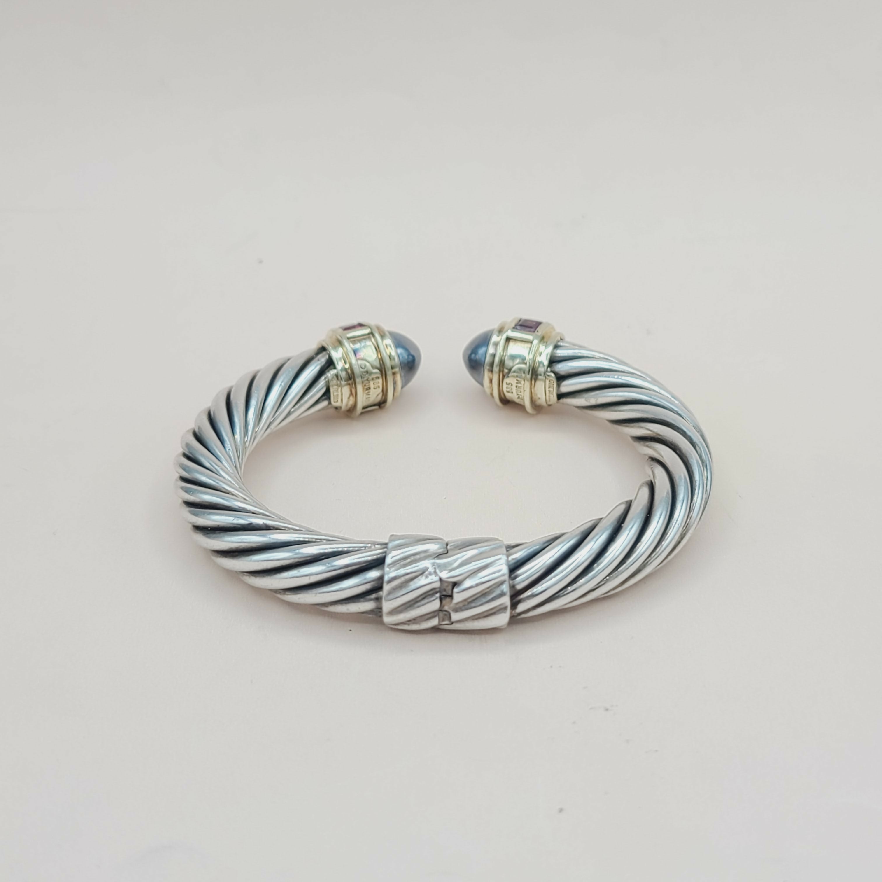 David Yurman Renaissance Bracelet 10mm with Hematite、mySite、hinf8tx79