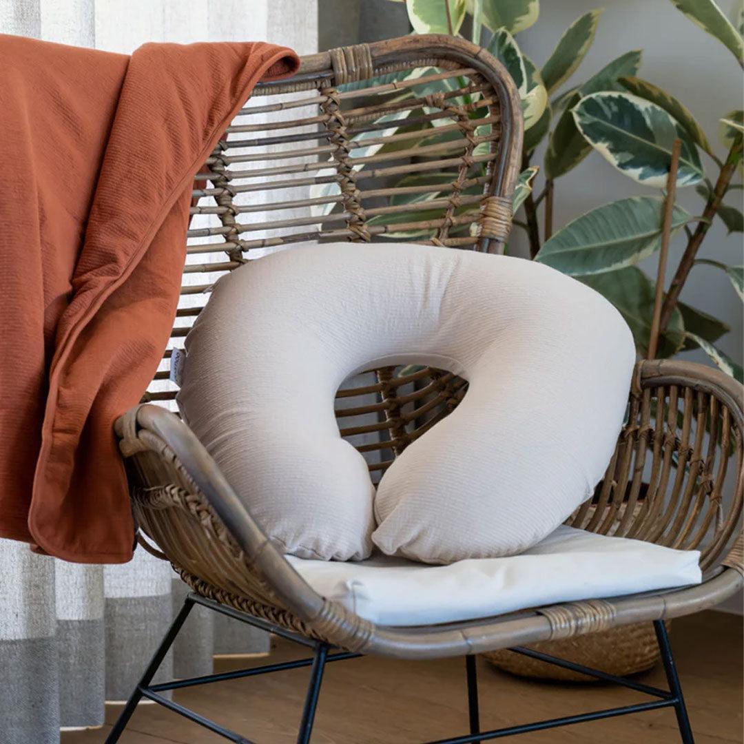  Doomoo Softy Muslin Nursing Pillow - Jersey Sand、mySite、merchandisen